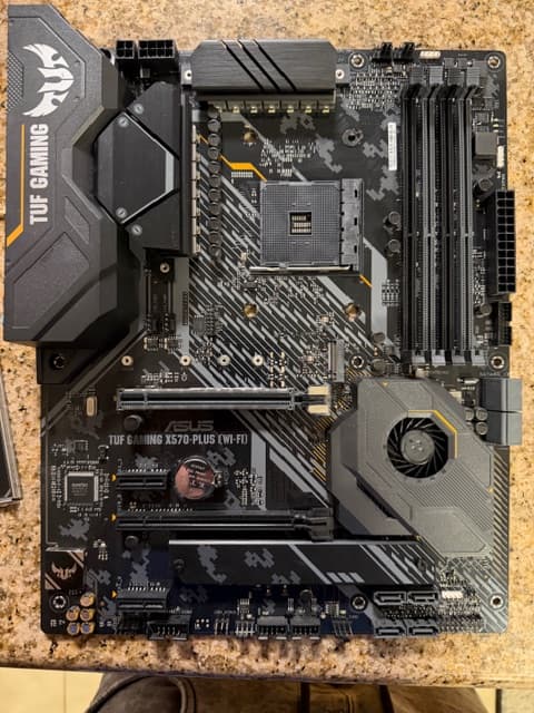 ASUS TUF Gaming X570-Plus Wi-Fi AM4 Zen 3 Ryzen 5000 & 3rd Gen Ryzen ATX Motherboard PCIe 4.0