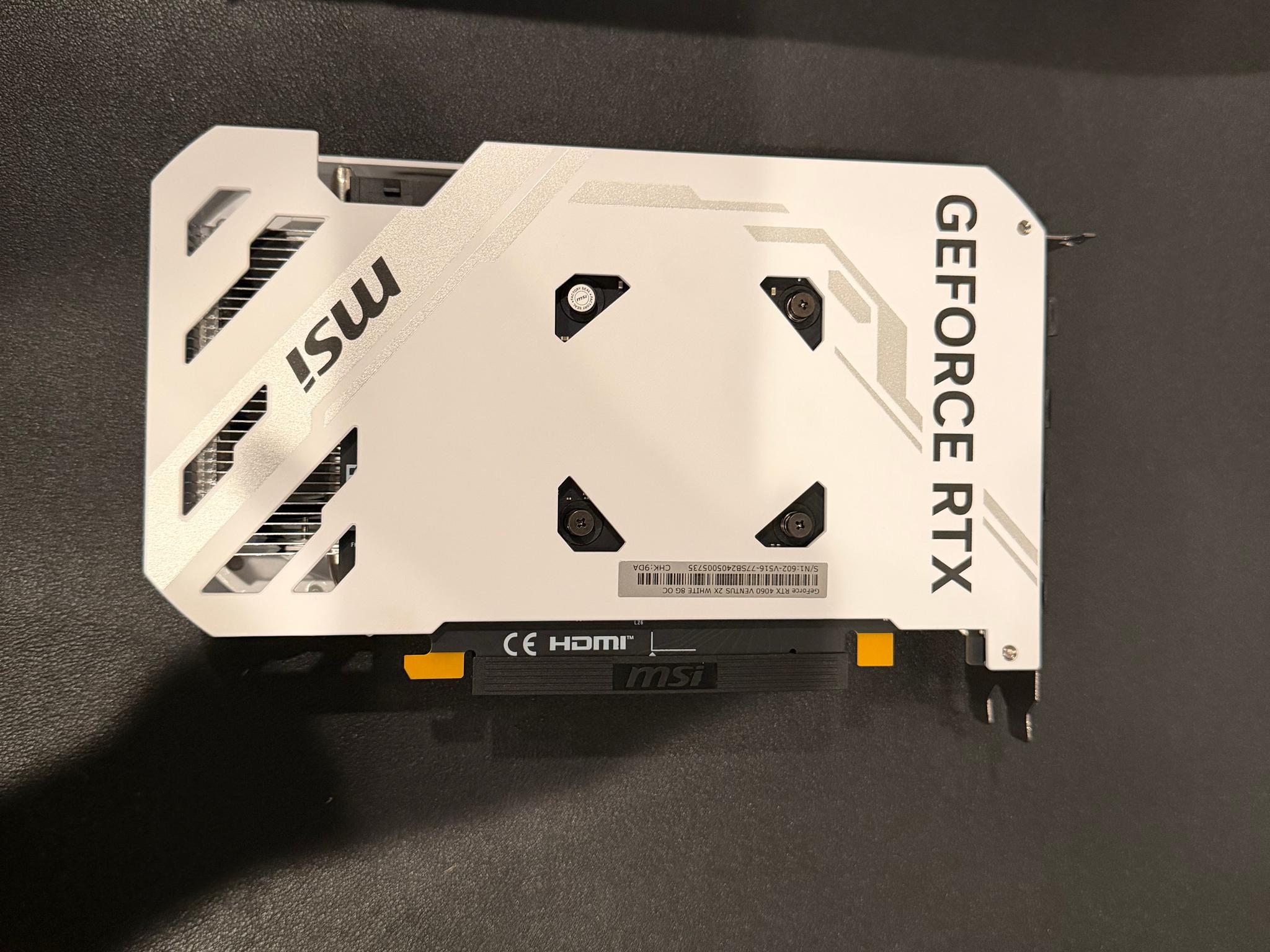 RTX 4060 Ventus 2x White 8G OC