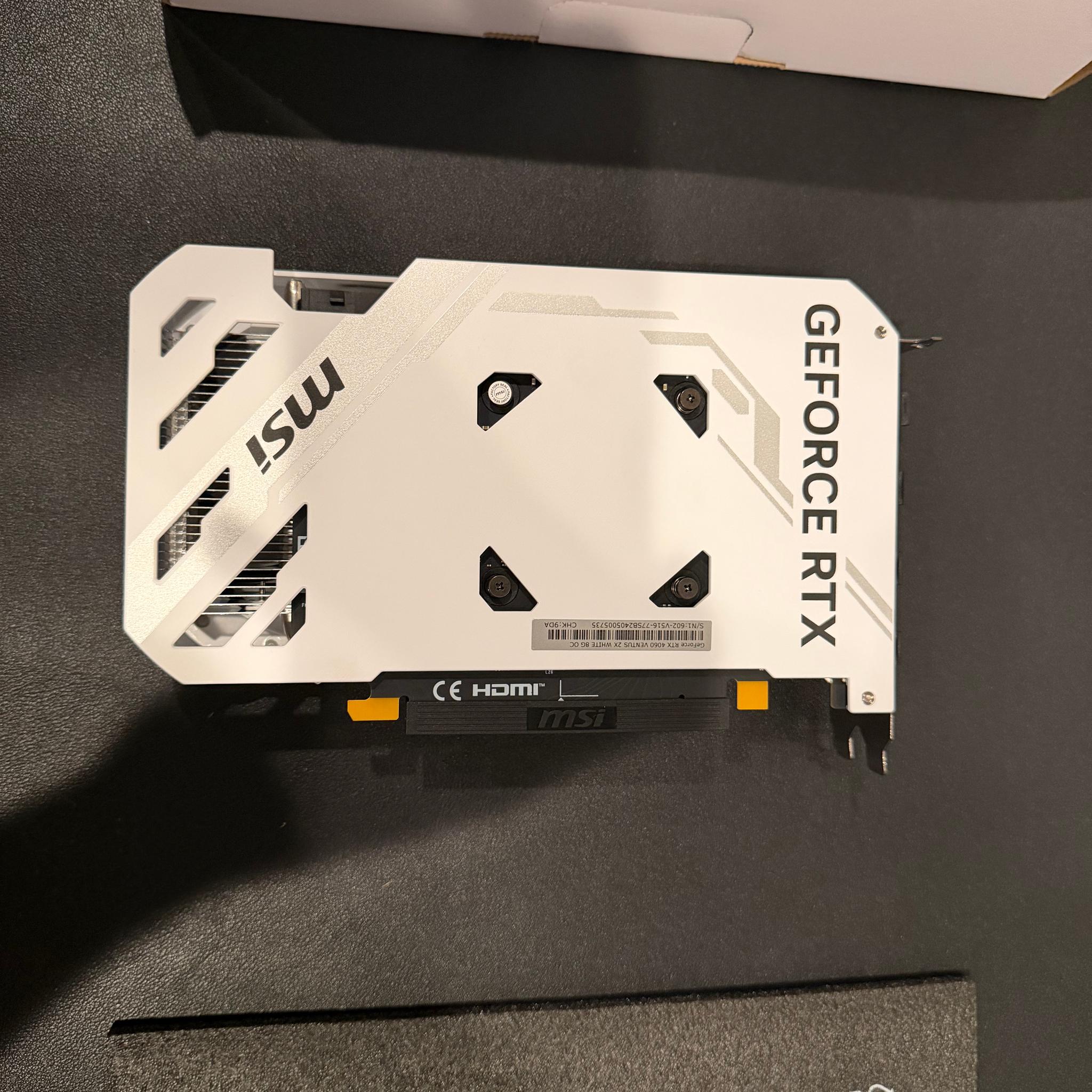 RTX 4060 Ventus 2x White 8G OC