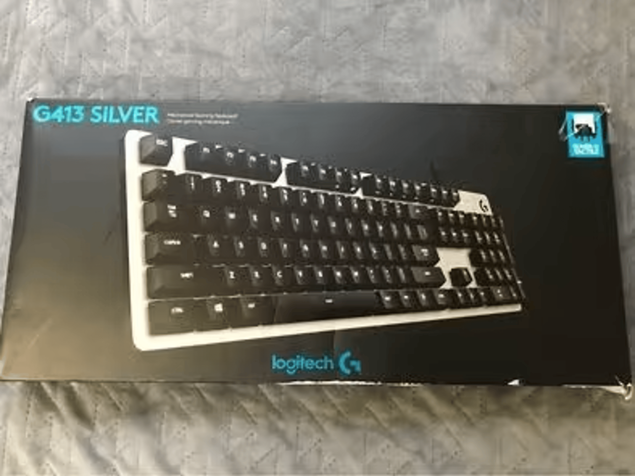 Logitech G413 Silver Wired Romer G Tactile 