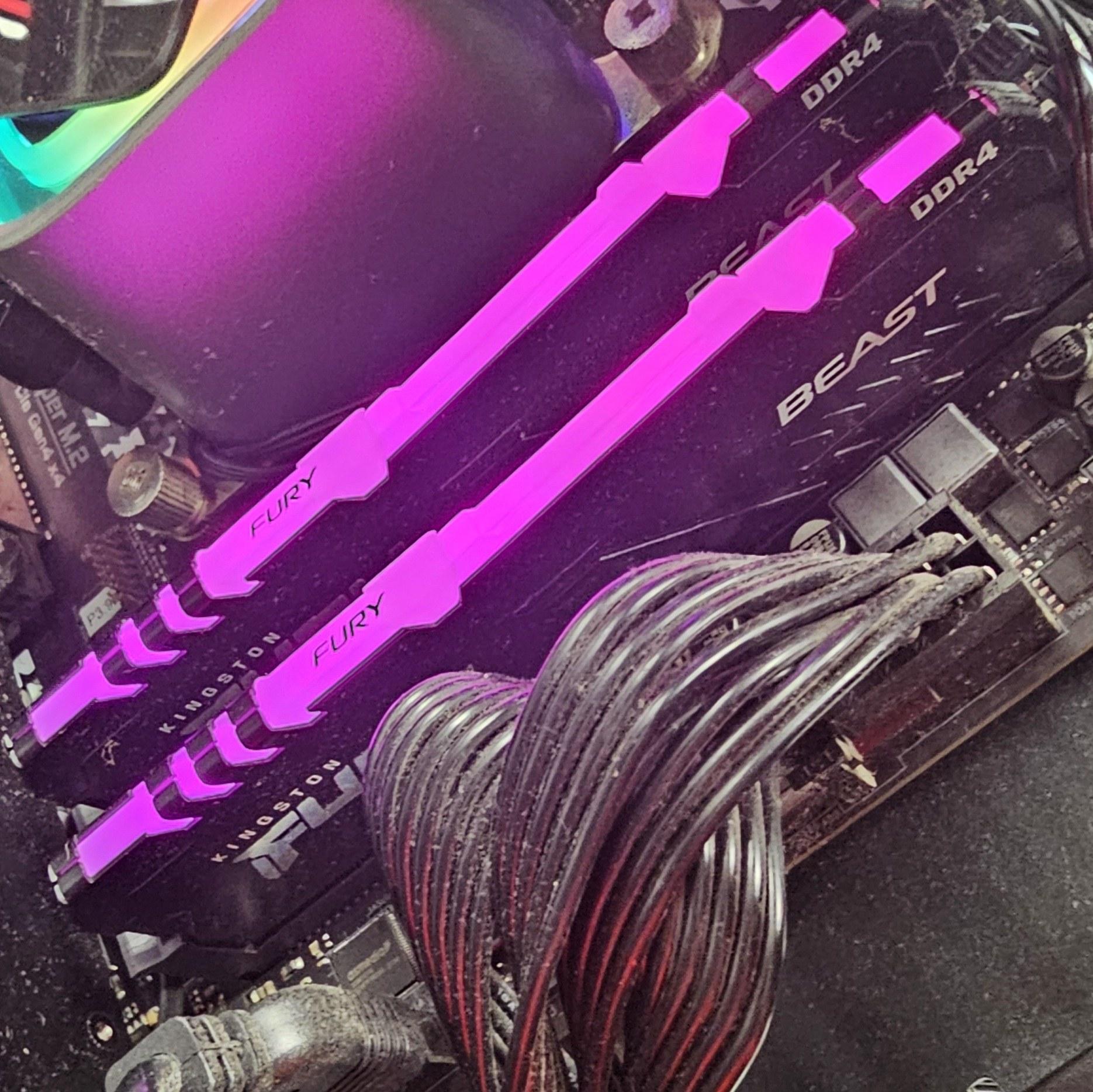 16GB DDR4 (2x8GB) CL16 3200MT/s Kingston Fury Beast