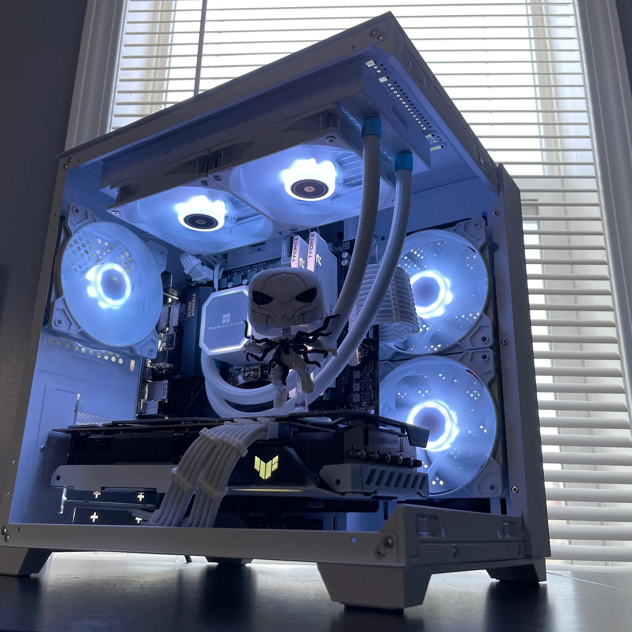 ⚪White Spider🕸️🌊Liquid Cooled🌊 RTX 3080 | Ryzen 7 5800X | 1TB NVME | 32GB RAM