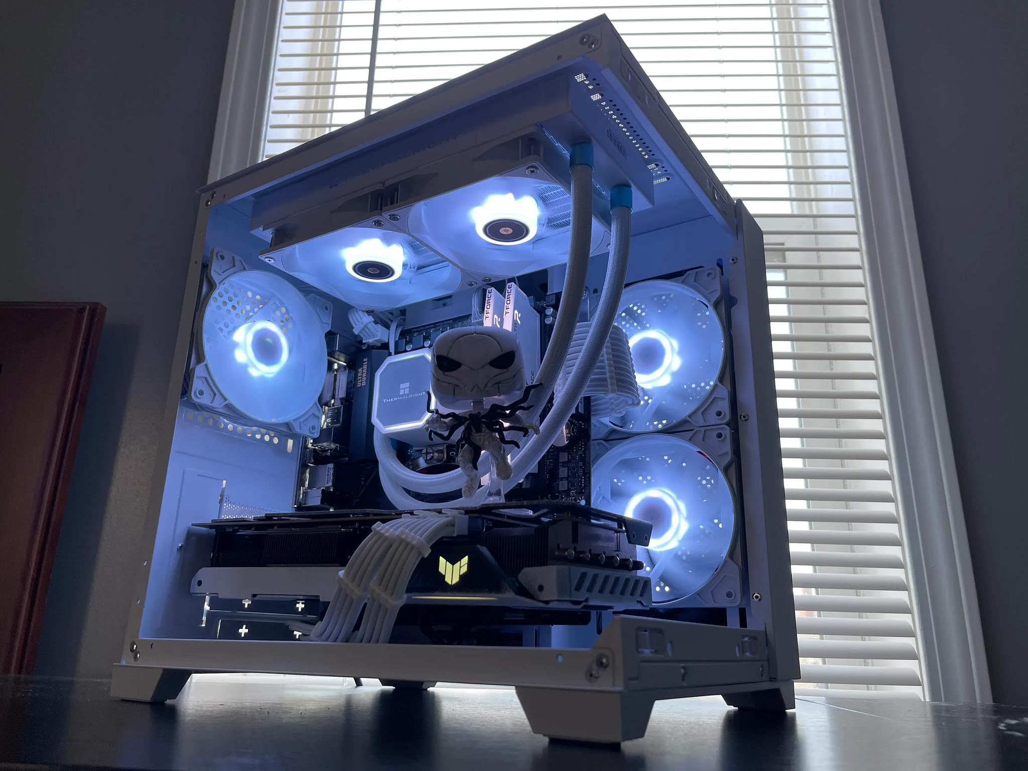 ⚪White Spider🕸️🌊Liquid Cooled🌊 RTX 3080 | Ryzen 7 5800X | 1TB NVME | 32GB RAM