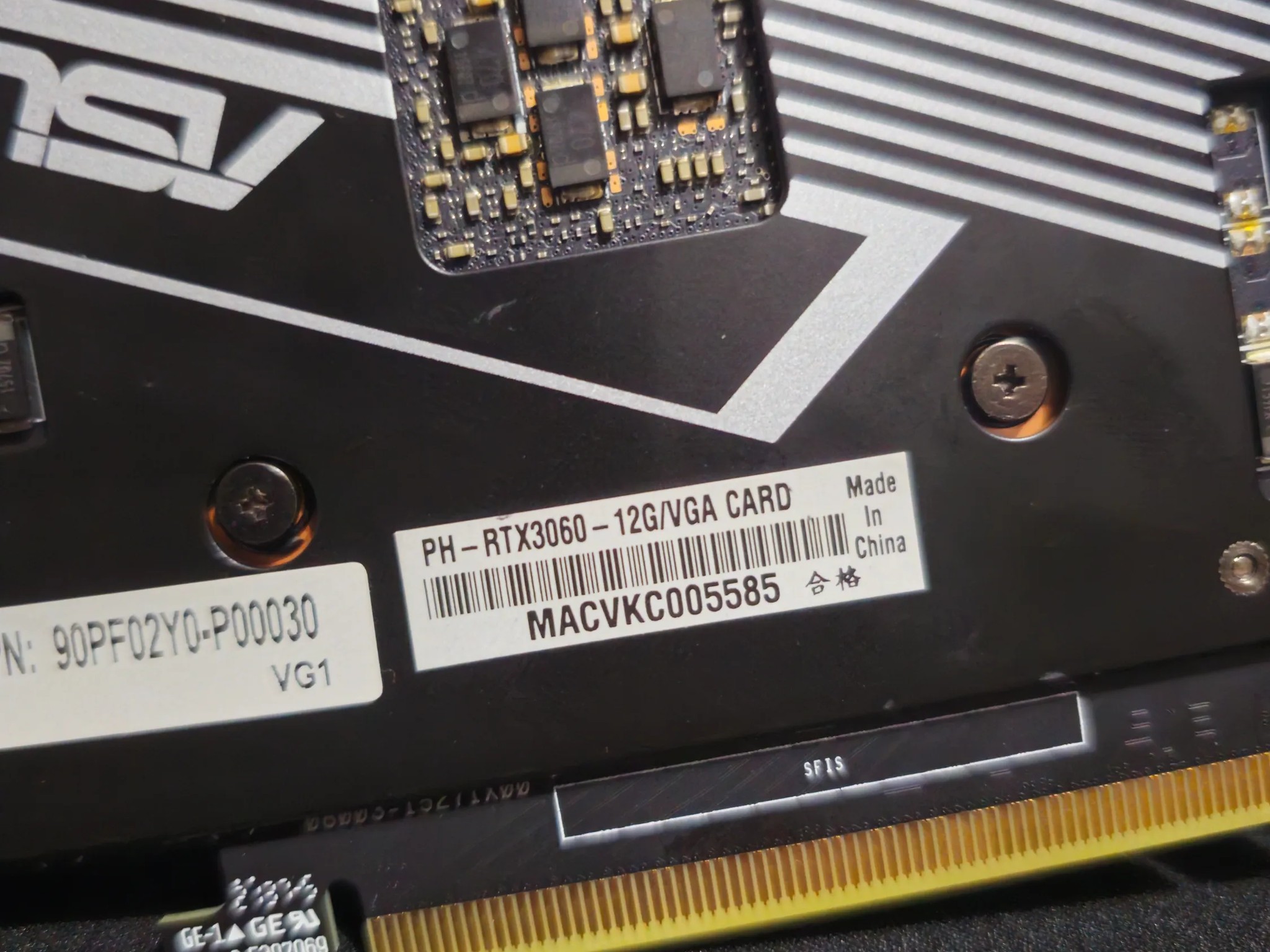 Asus RTX 3060 12GB