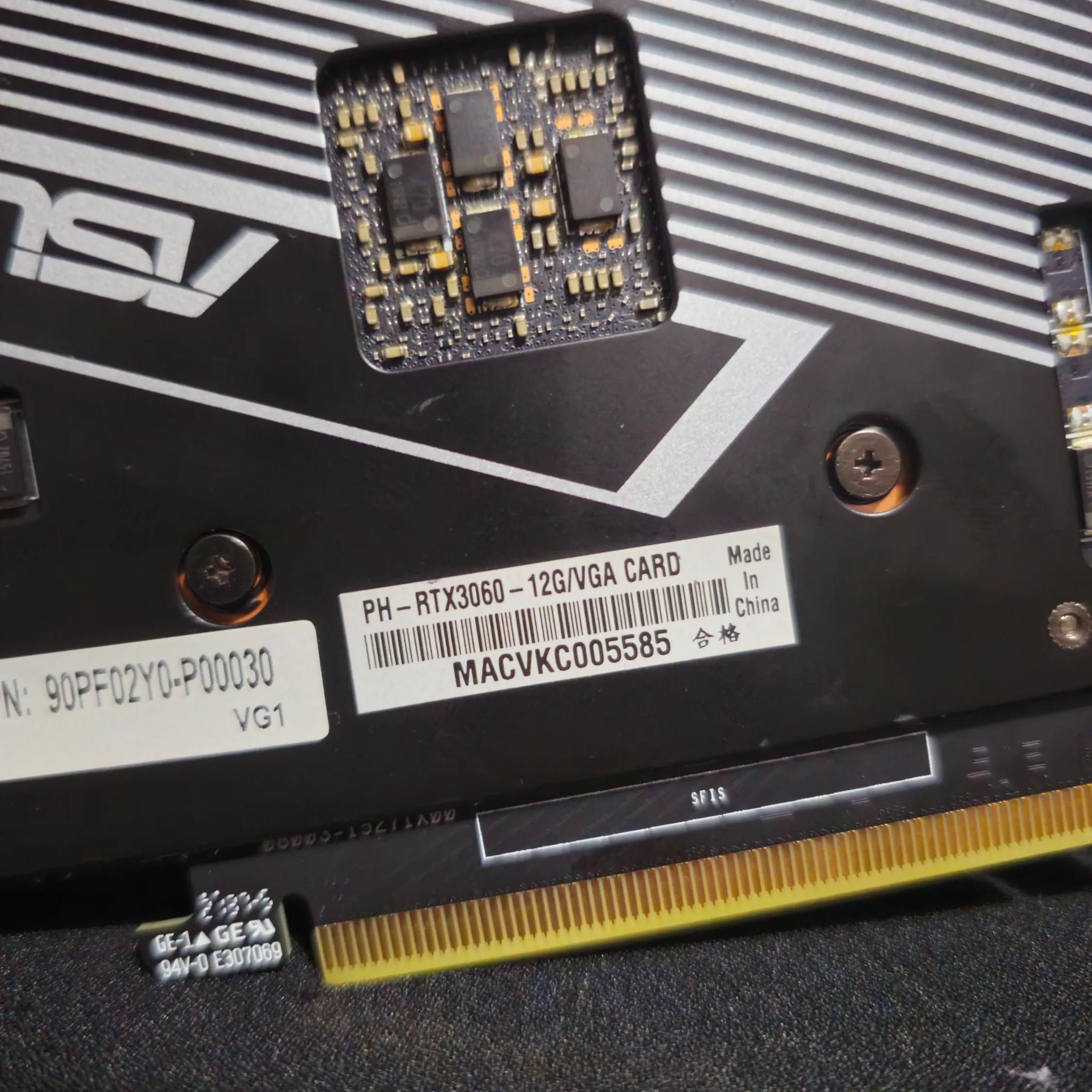 Asus RTX 3060 12GB