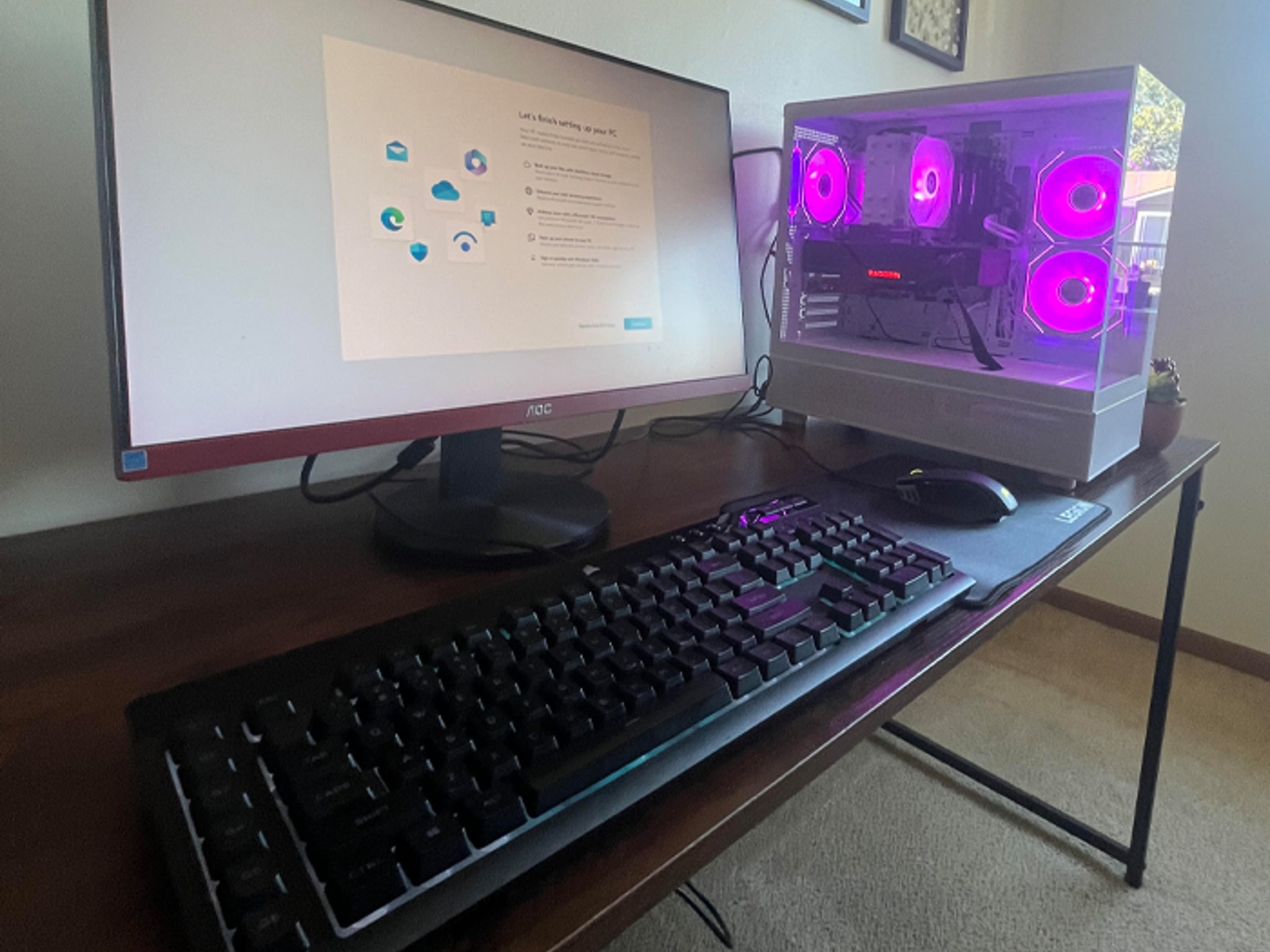 White Night - 6800XT - 5600X - 32GB - 2TB SSD