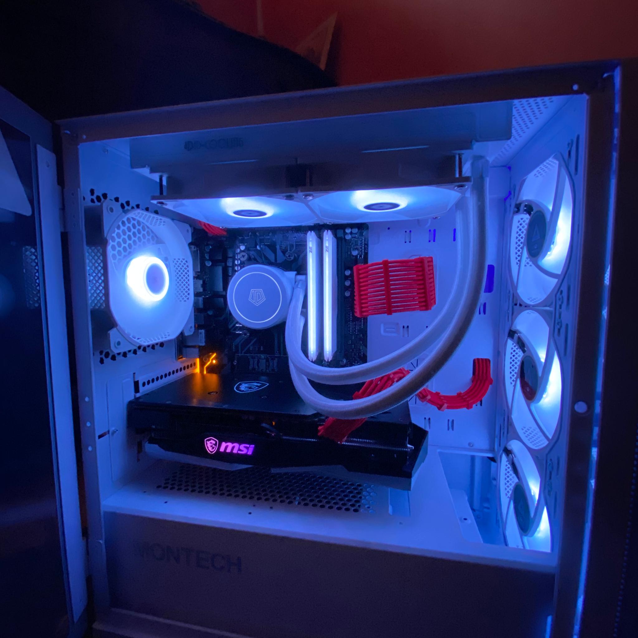 🔥White DRaGoN II🔥🔥/RX6650XT/Ryzen 5 5600X/32GB DDR4 RAM/1TB M.2 NVMe/Windows 11