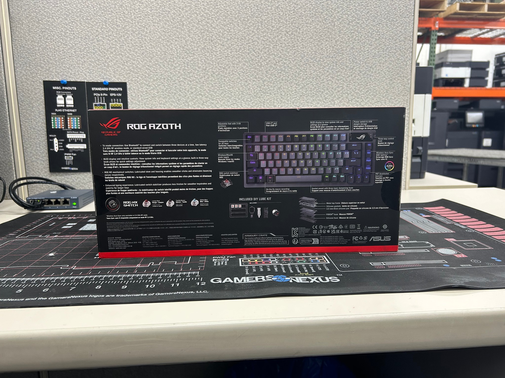 *SALE* Asus ROG Azoth 75% Gaming Keyboard (NX RED)