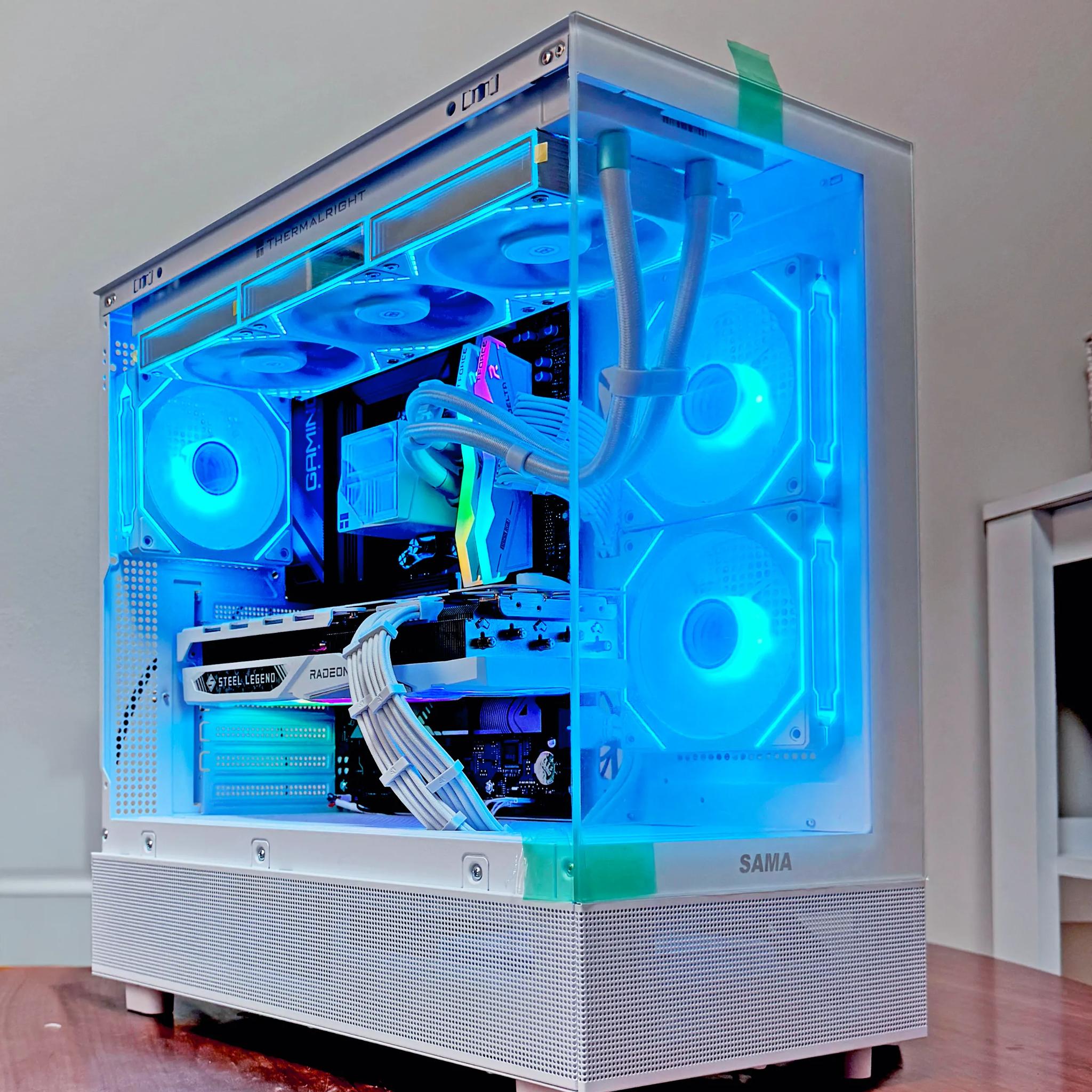 ❄️FROSTBITE❄️ RX 7800XT| Ryzen 5 7500F| AM5| 32GB DDR5| 1TB M.2| WiFi| 1440p/4K Streaming & Gaming