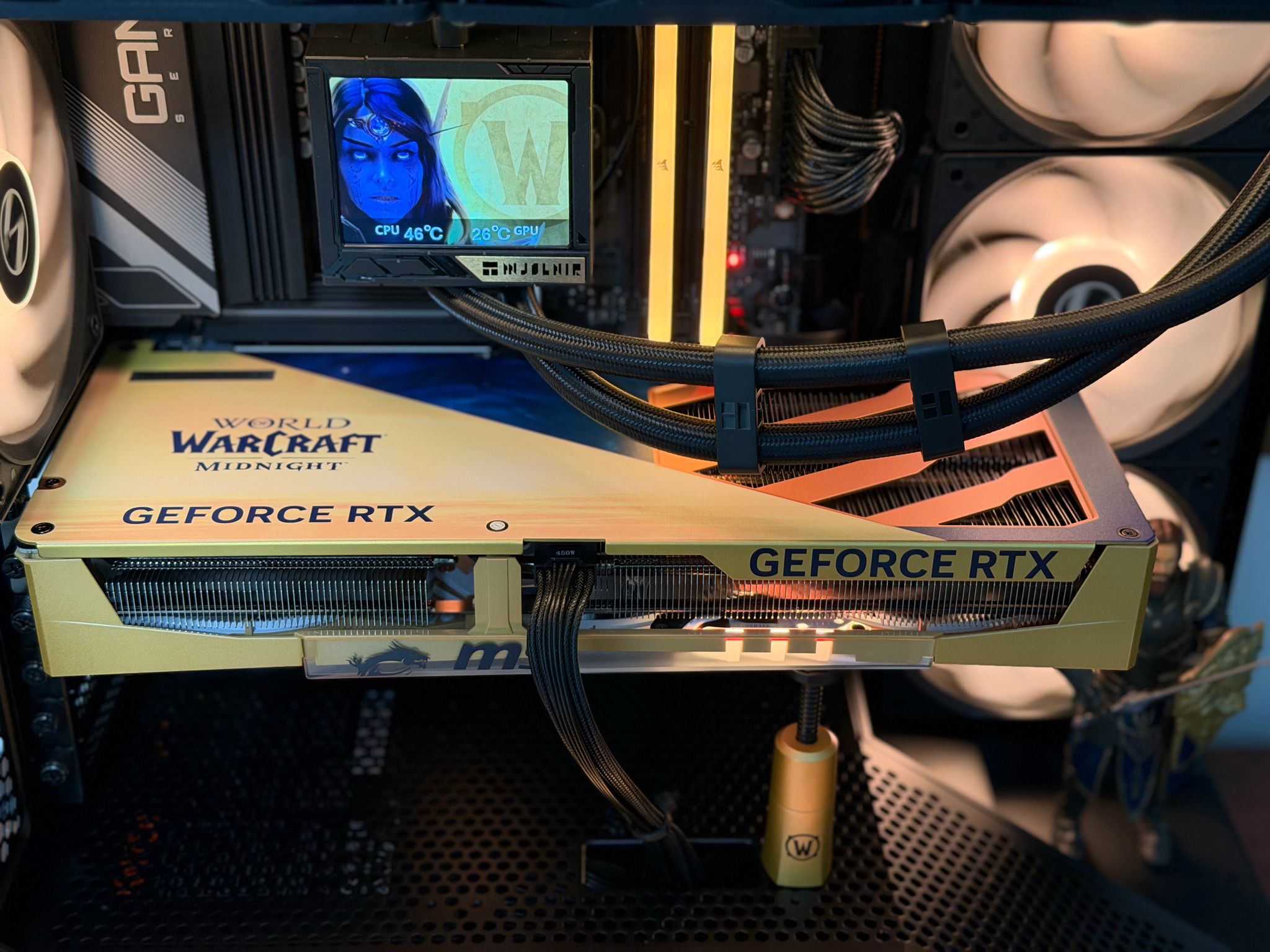 RTX 5070 Warcraft | Ryzen 5 7600X3D | 32GB DDR5 | 1TB SSD | B650 | 360 AIO | 750W | Lian Li V100R
