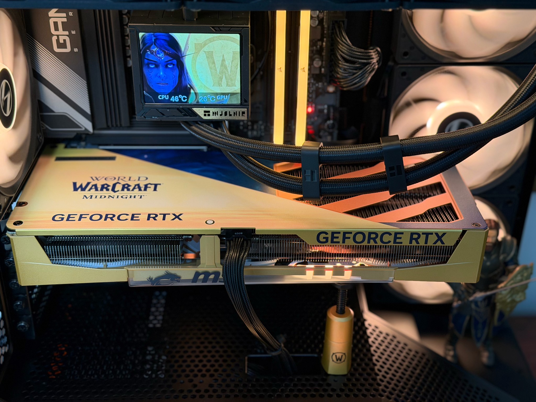 RTX 5070 Warcraft | Ryzen 5 7600X3D | 32GB DDR5 | 1TB SSD | B650 | 360 AIO | 750W | Lian Li V100R