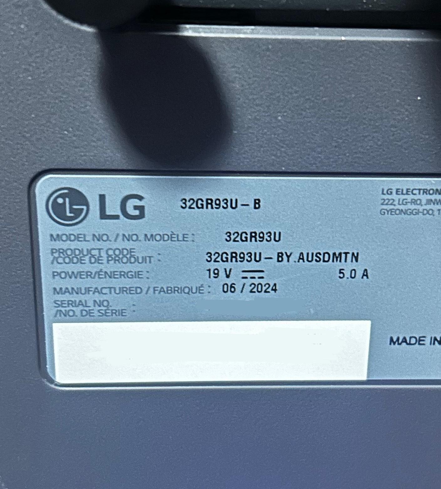 LG-UltraGear 32” (144hz) 4K (3840x2160) Gaming Monitor with NVIDIA® G-SYNC® Compatible