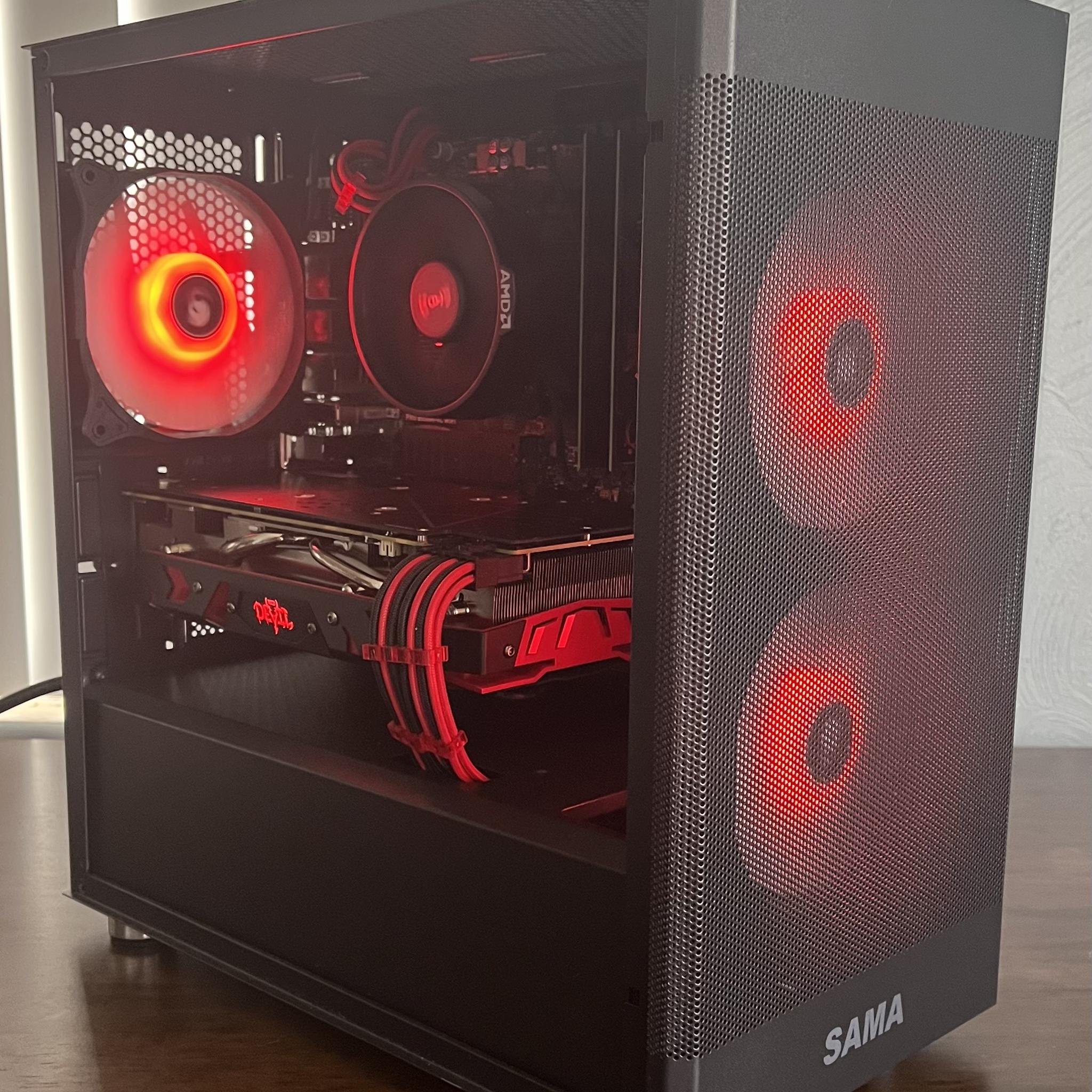Custom Built Budget Gaming PC| Ryzen 5 550 | 16GB| WIFI Included