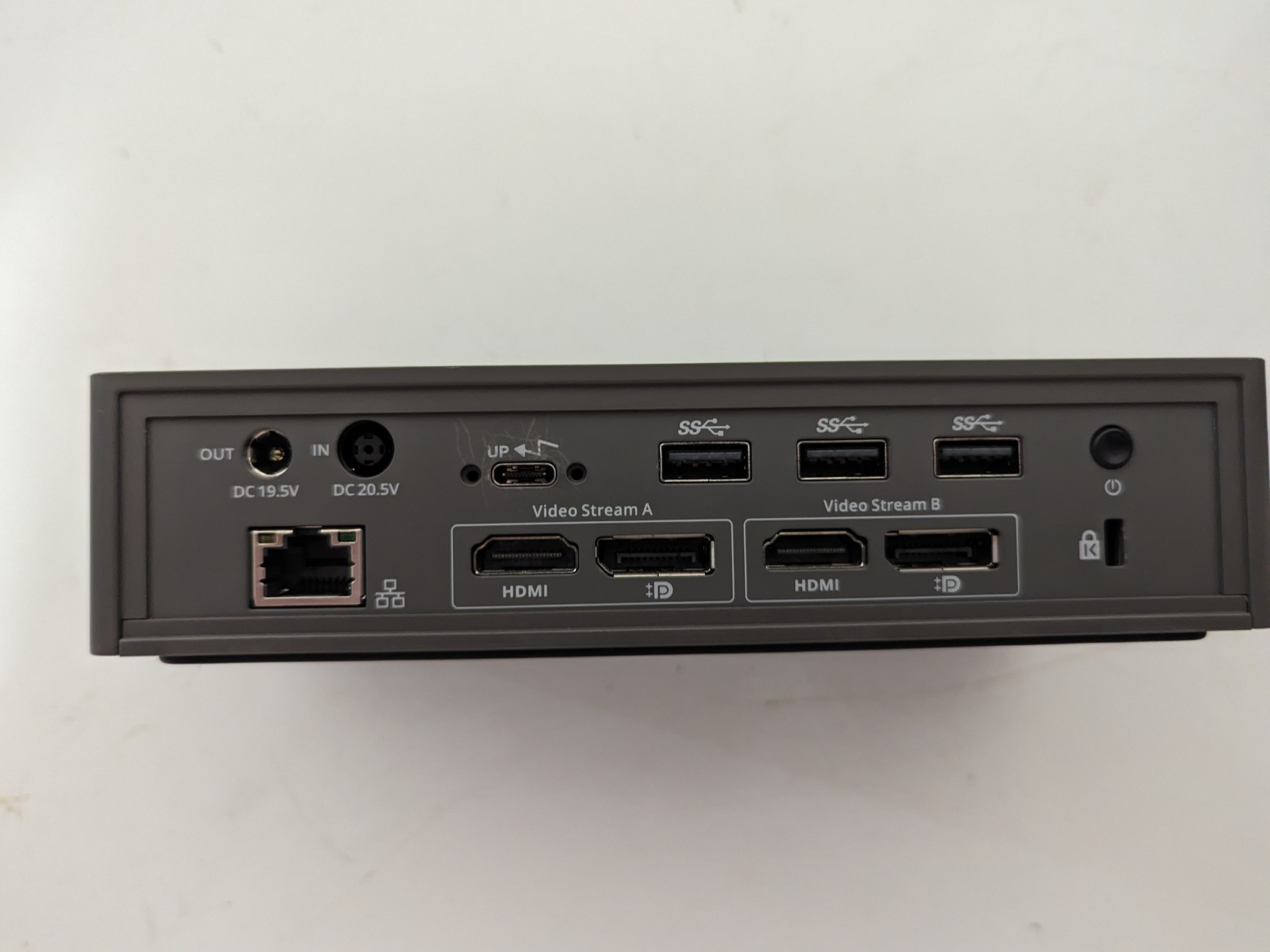 Targus Dock 190 USB-C Universal DV4K Docking Station with power adapter