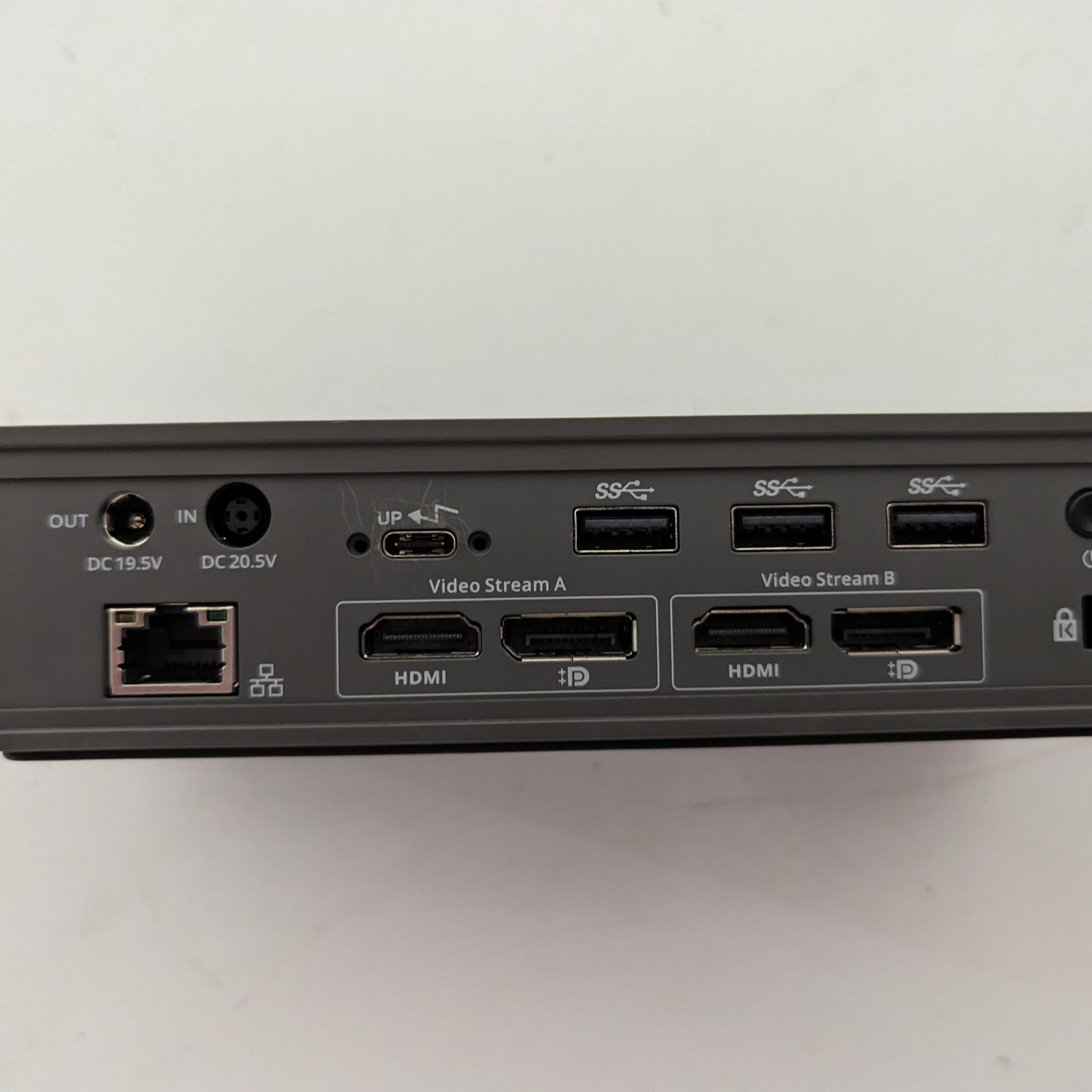 Targus Dock 190 USB-C Universal DV4K Docking Station with power adapter
