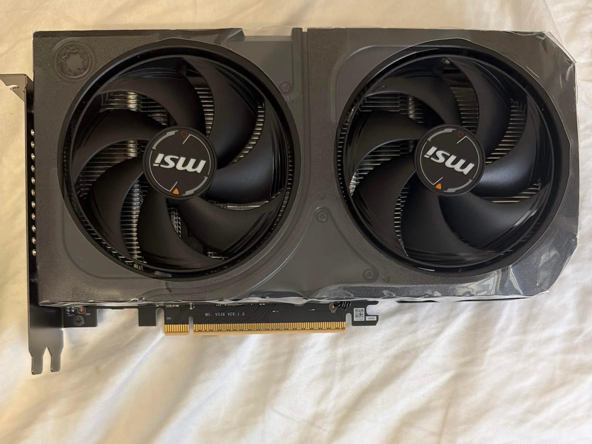 MSI GeForce RTX 5060 Ti 8G SHADOW 2X OC PLUS