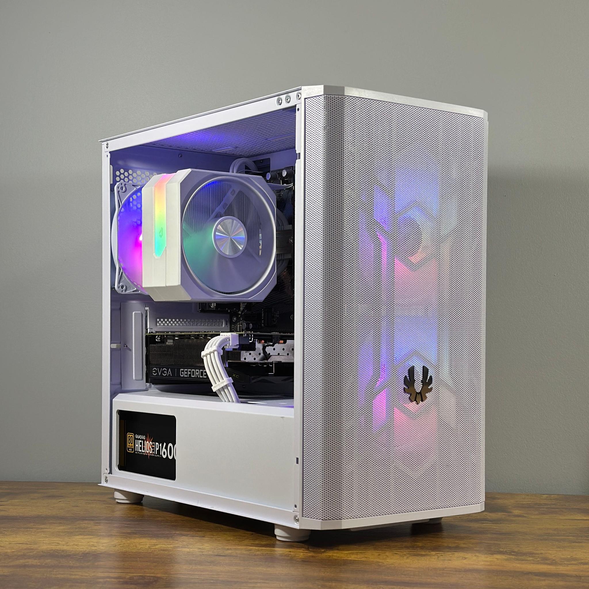 GTX 1660 6GB | Ryzen 5 4500 | 16GB DDR4 | 500GB SSD | Win11 | WIFI | 1080P White Gaming PC