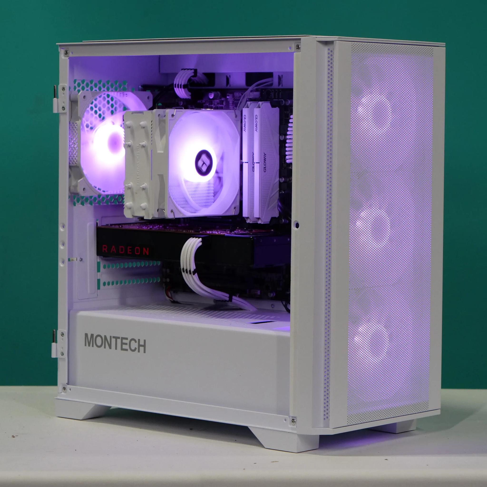 UCW Ready to Play Q170 "Thats about White" Build (i7-7700 + RX 580X 8gb + 16gb RAM)