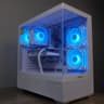 🤍ALL WHITE🤍 Starter GAMING MACHINE 🧡RX 580 2048SP 🧡 Ryzen 5 5500 | 32GB | 1TB...