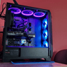 All AMD Rig, Ryzen 5600X and RX 6600XT, 16GB Ram, Liquid cooler.
