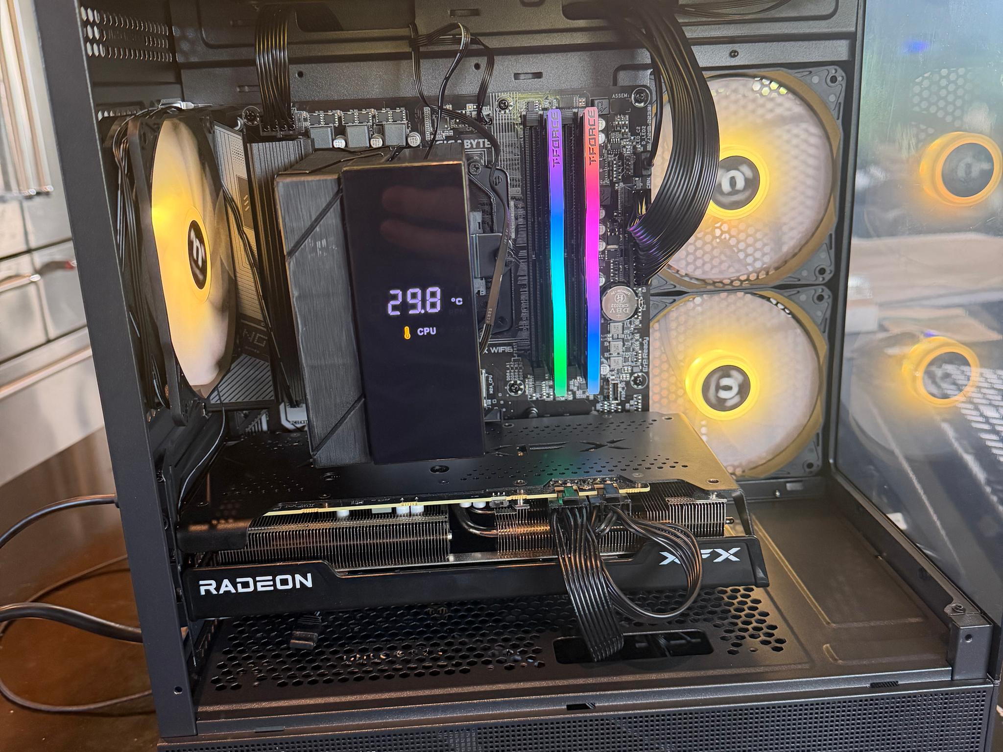 Green Reaper Gaming PC | Ryzen 5 5500 | RX 7600 XT 16GB | 16GB RAM | 1TB NVMe