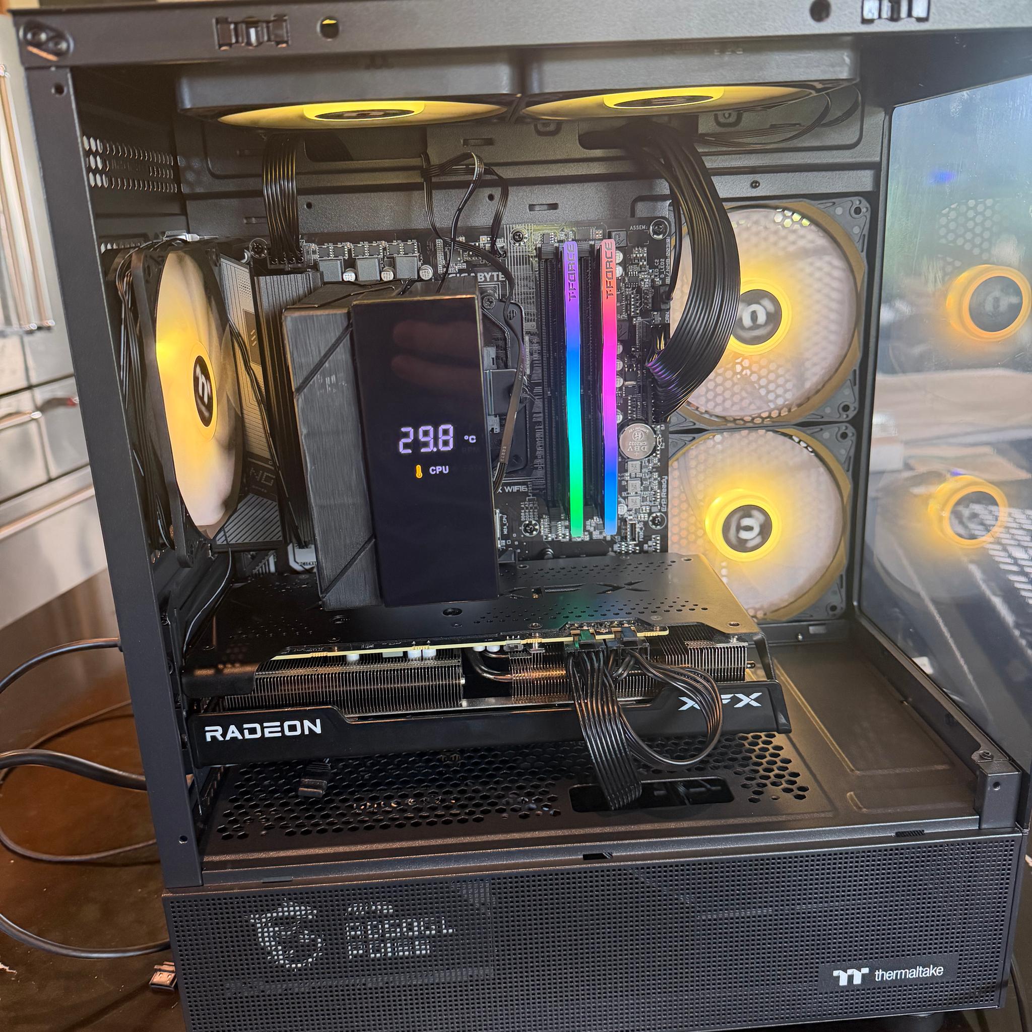 Green Reaper Gaming PC | Ryzen 5 5500 | RX 7600 XT 16GB | 16GB RAM | 1TB NVMe
