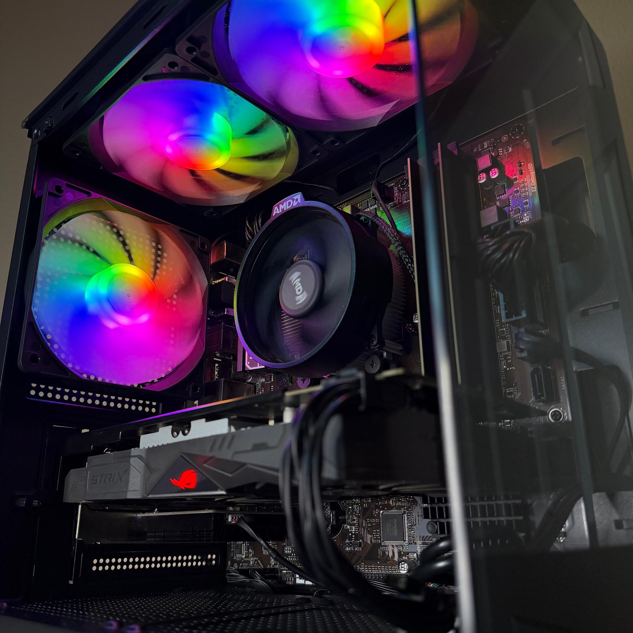 rx 580 8gb | Ryzen 5 3600 | 1.2tb | 16gb ram| gaming pc