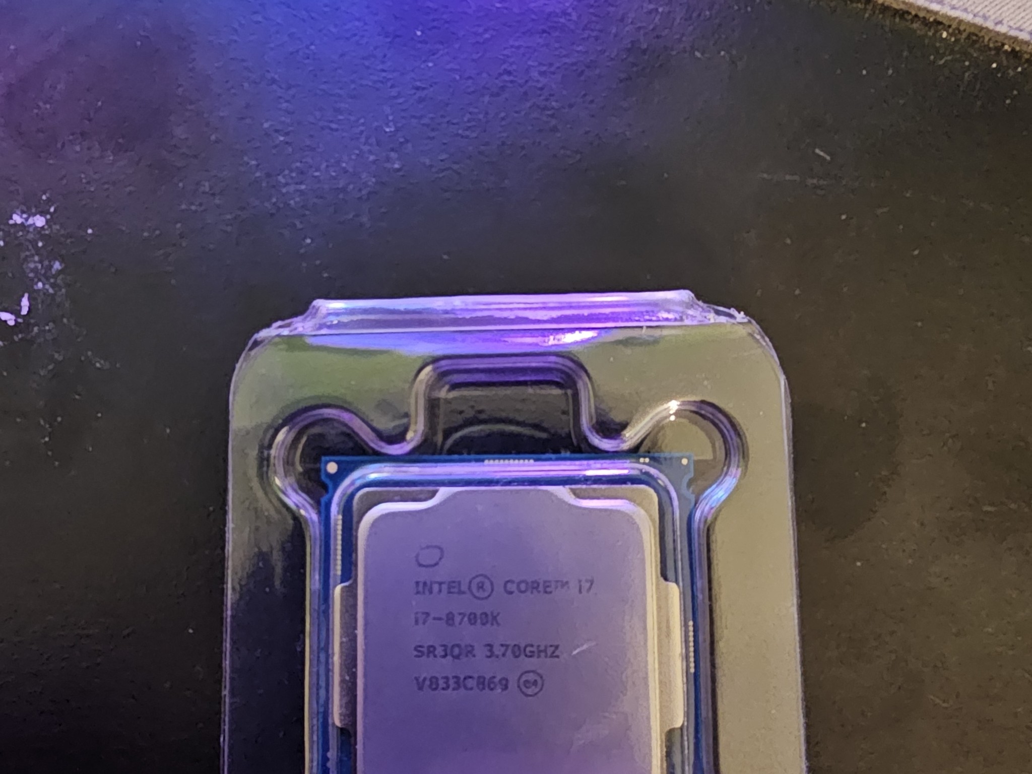 Intel i7-8700k 3.70GHz CPU