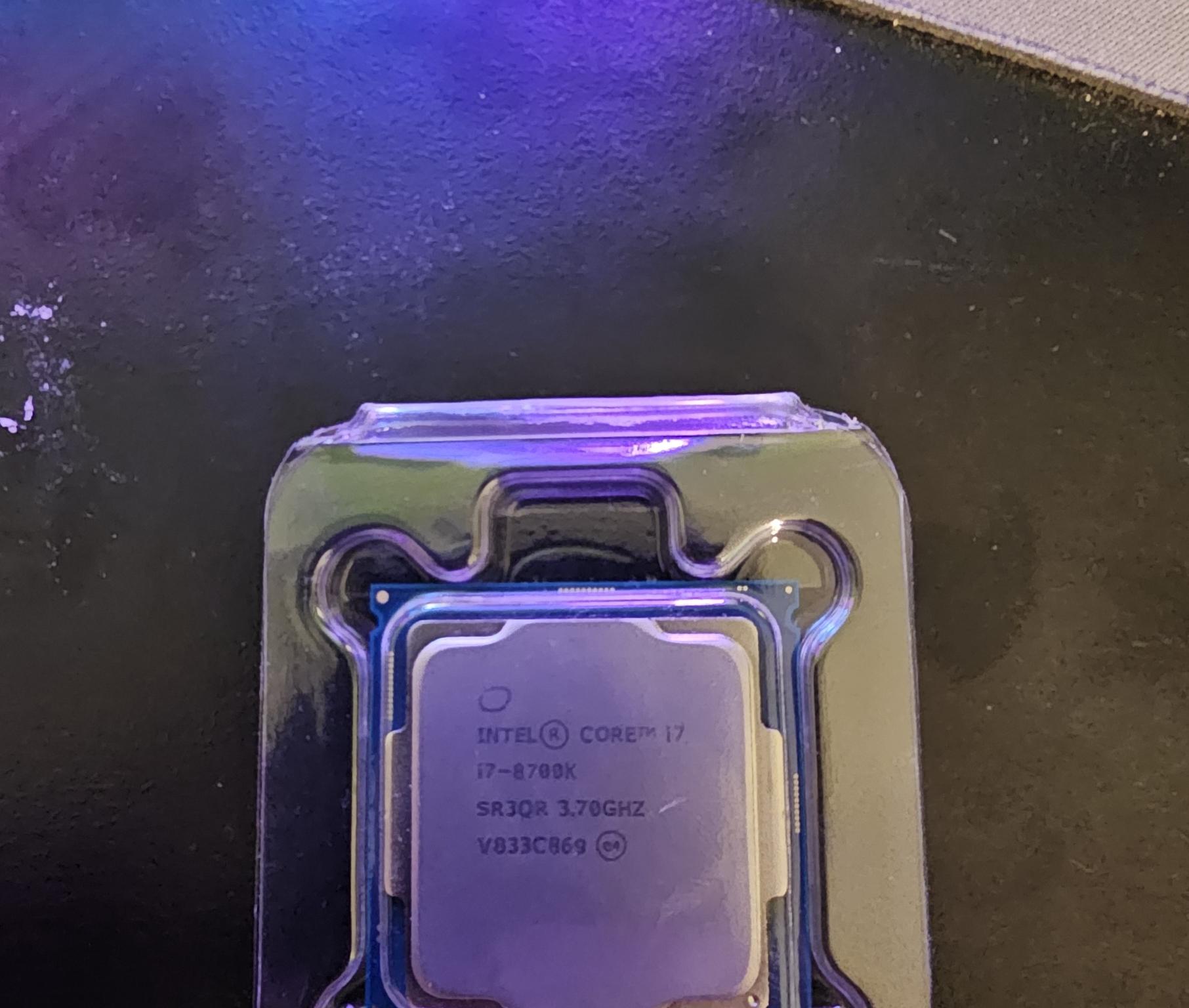 Intel i7-8700k 3.70GHz CPU
