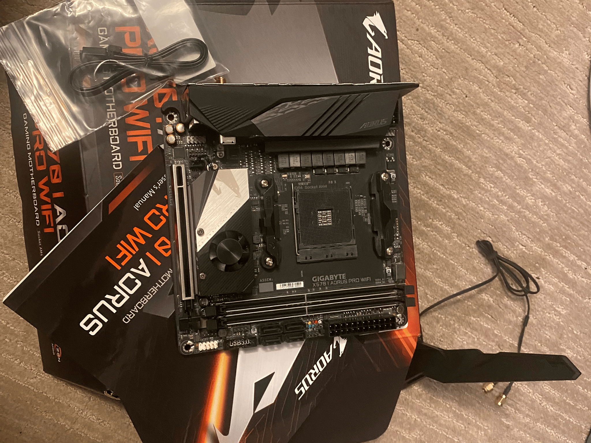 Gigabyte X570 Aorus AMD AM4 Mini-ITX Motherboard