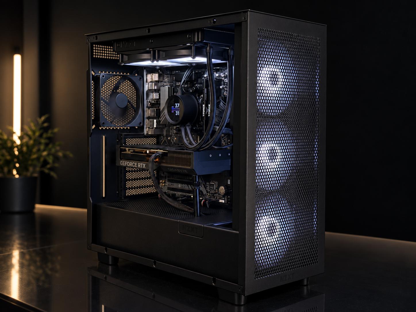 🖤SHADOW Gaming PC | RTX 4070 TI SUPER 16GB | Ryzen 7 7700X | 32GB DDR5 | 1TB NVME | FREE SHIPPING