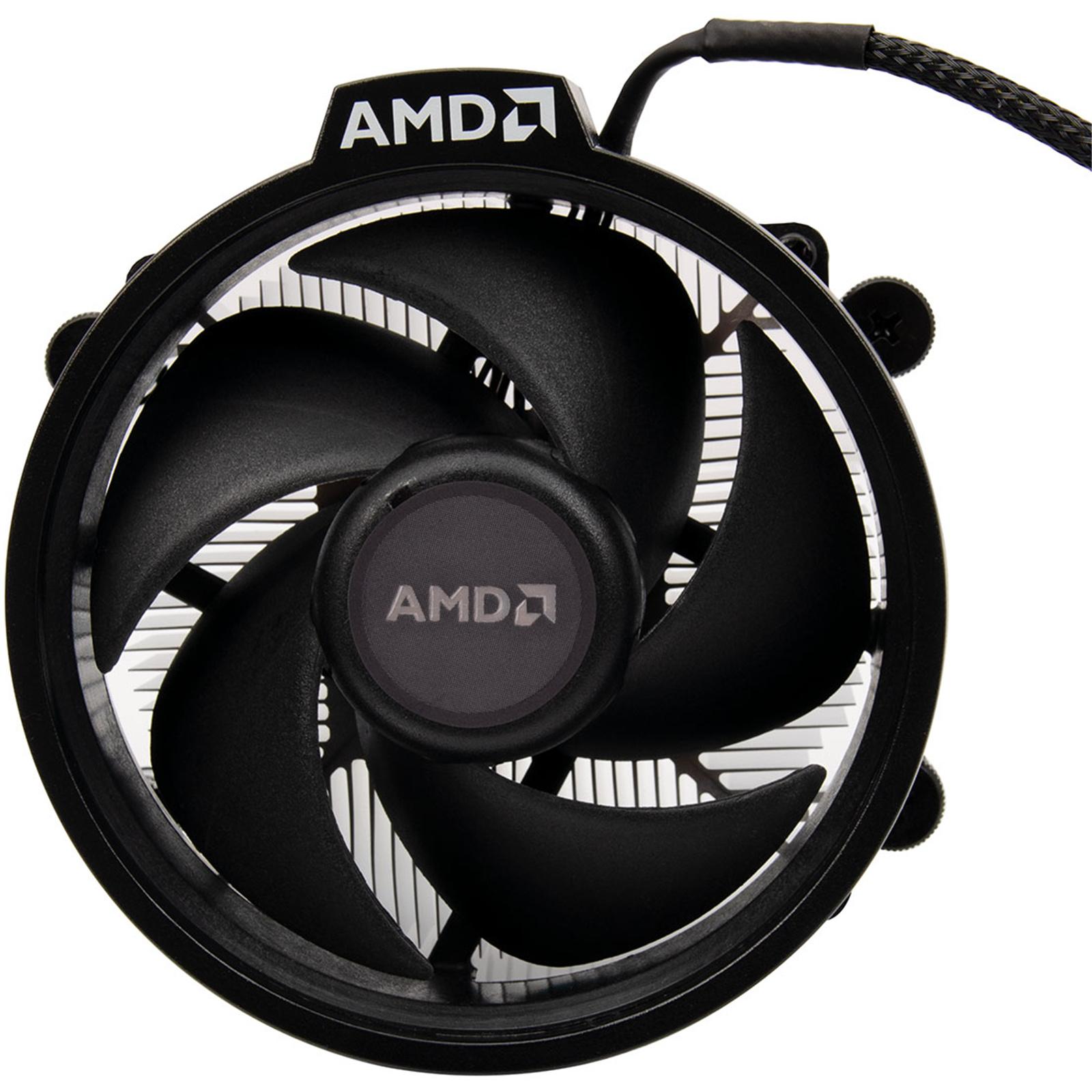AMD Wraith Stealth Socket AM4 4-Pin Connector CPU Cooler with Aluminum Heatsink