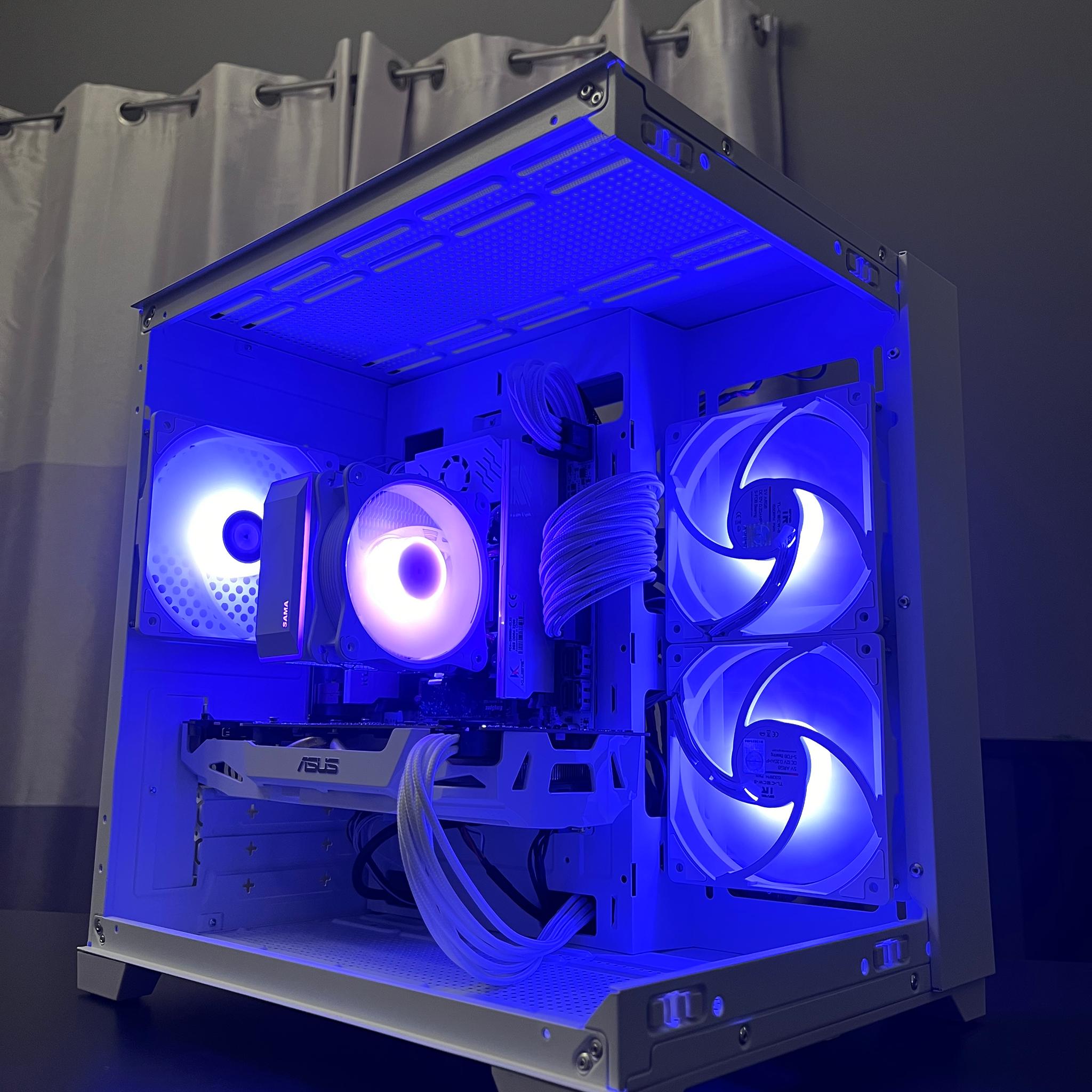 ALL WHITE GAMING PC | GTX 1070 | I7 5930K EQUIVALENT | 16GB DDR4 | 500GB NVME