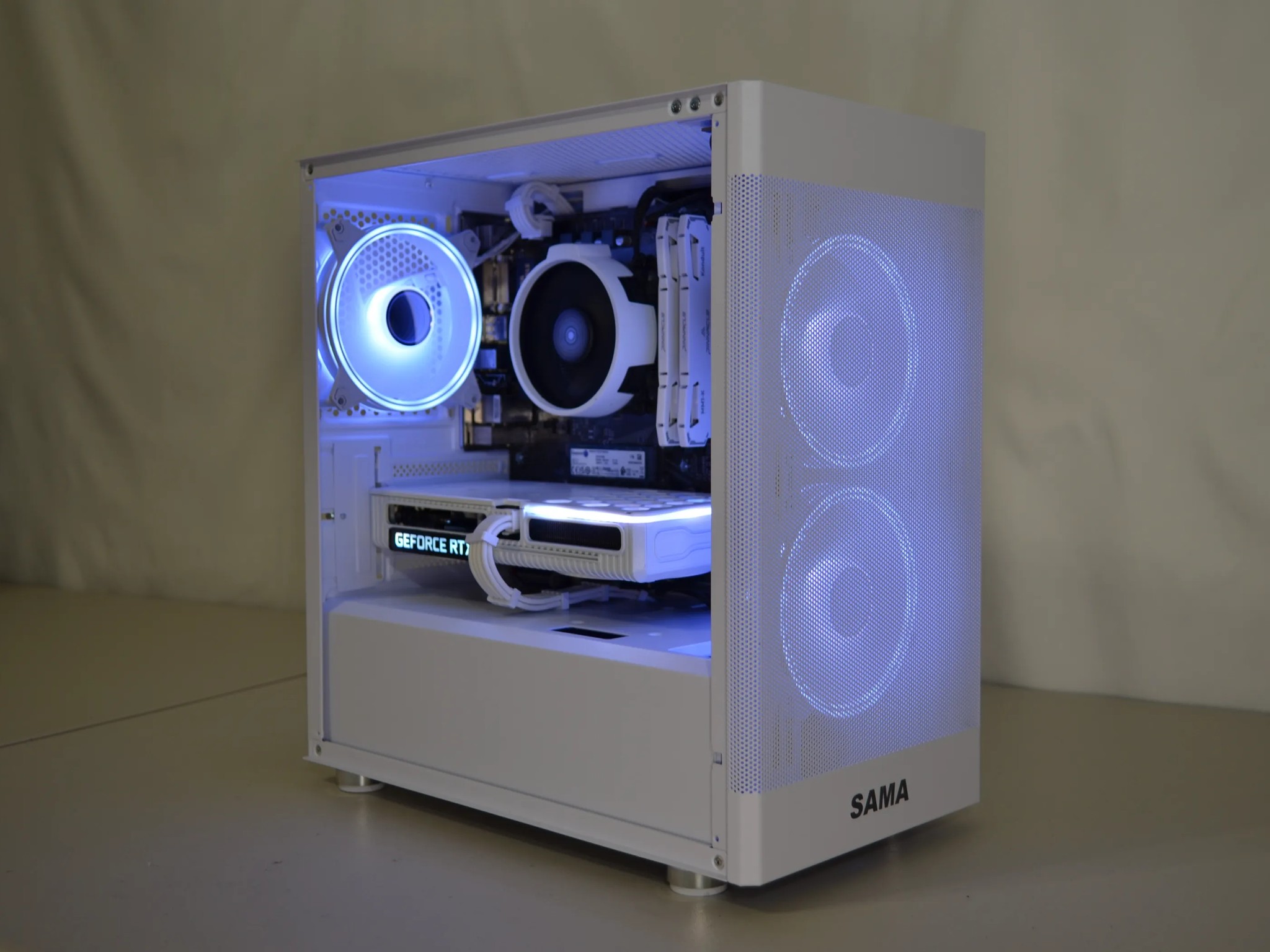 ⚪White Out V3⚪ - RTX 3060ti | Ryzen 7 3700X | 1tb NVMe | Windows 11 FULLY Activated