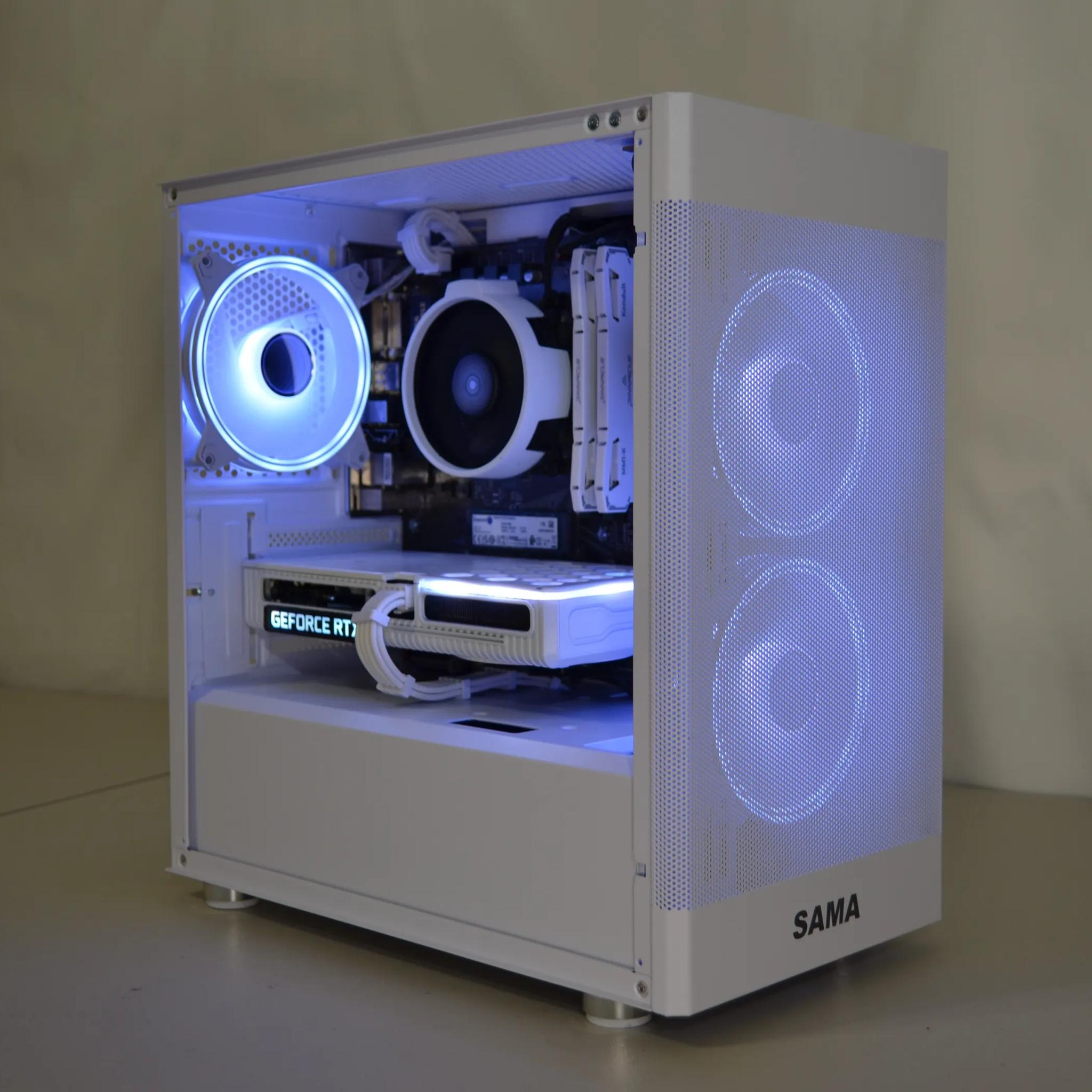 ⚪White Out V3⚪ - RTX 3060ti | Ryzen 7 3700X | 1tb NVMe | Windows 11 FULLY Activated