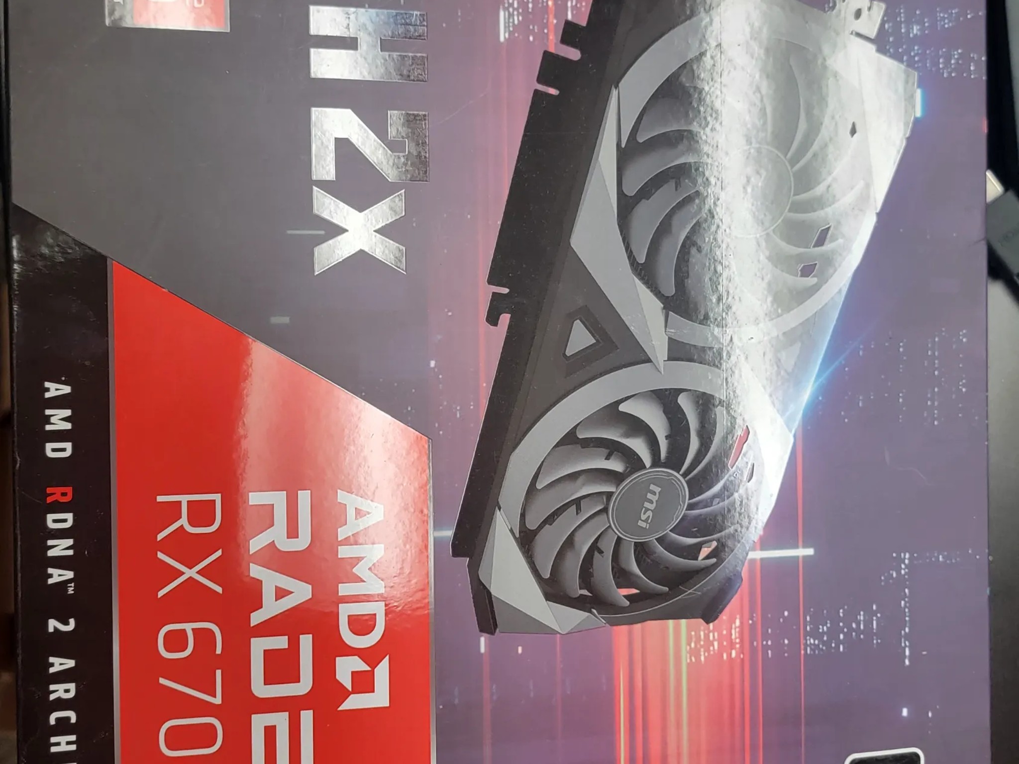MSI MECH 2X AMD RADEON 6700XT DUAL FAN