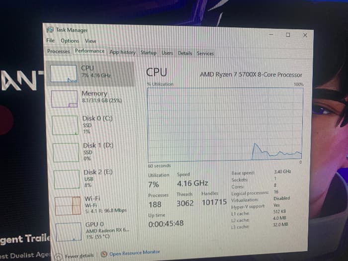1440p Gaming Pc | RX 6650XT | R7 5700x | 32gb | 3TB m.2 SSD