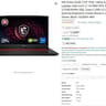 MSI PULSE GL66 15.6" FHD 144HZ GAMING LAPTOP