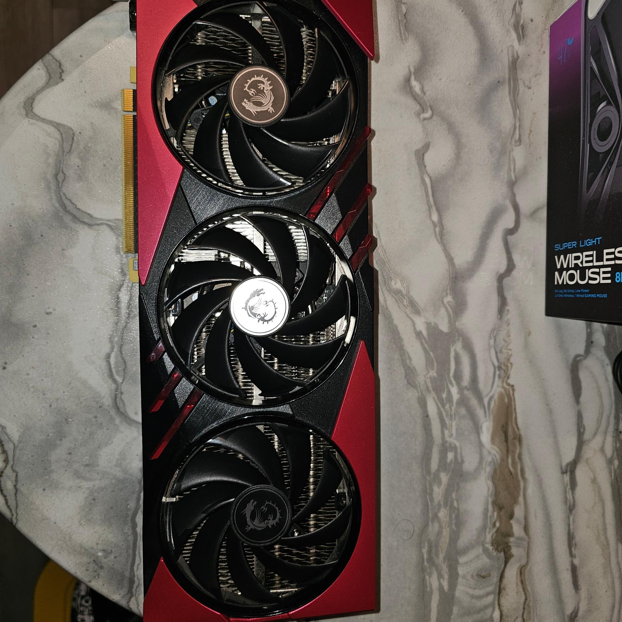 Used 4070 super msi mlg edition
