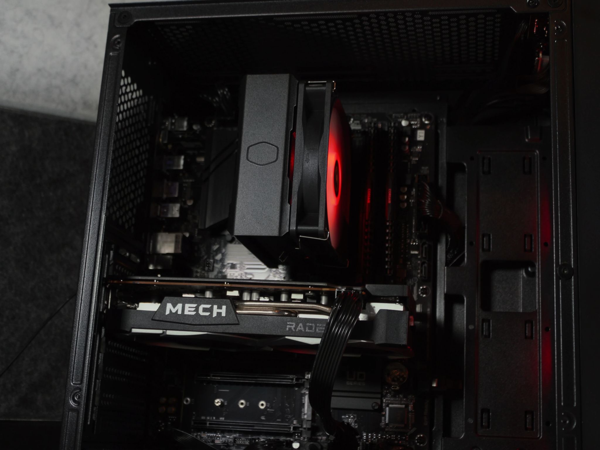 Radeon RX 6600 Custom Gaming PC - Ryzen 3600, 512GB SSD