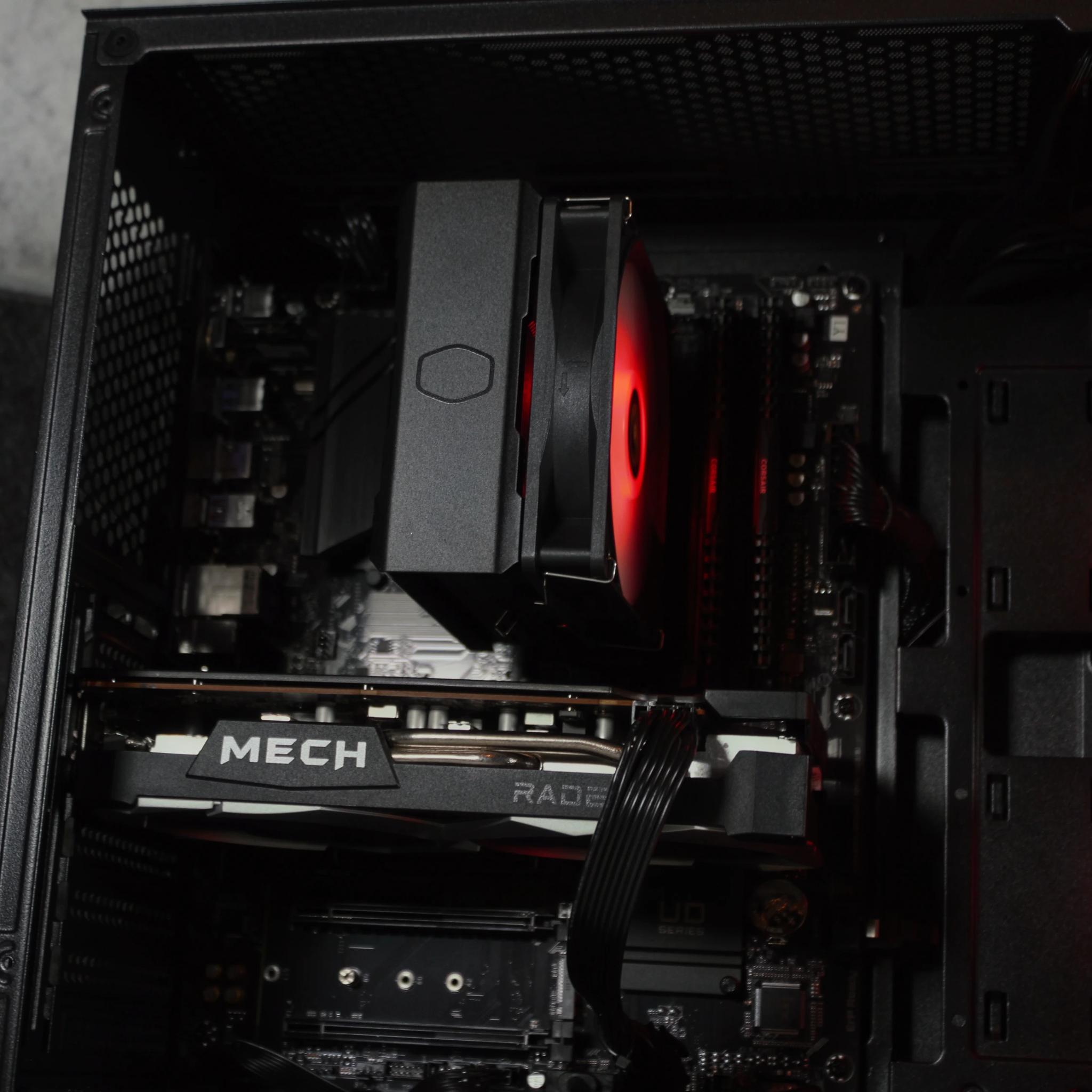 Radeon RX 6600 Custom Gaming PC - Ryzen 3600, 512GB SSD