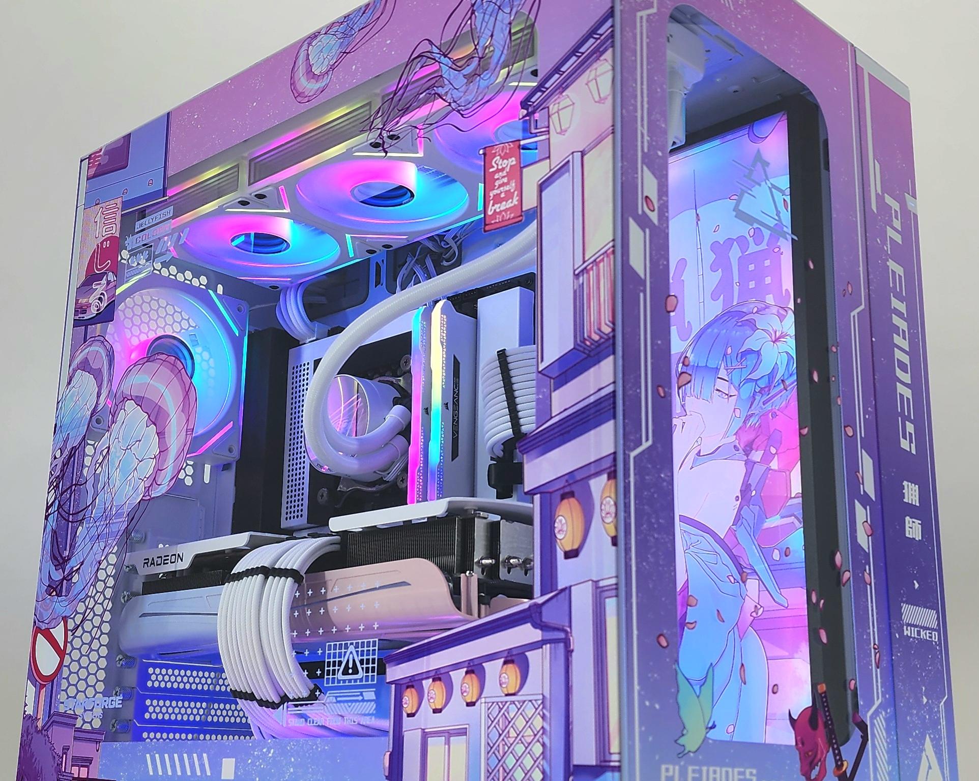 Gaming PC i5-14600KF 32GB RAM 1TB SSD RX 9070 XT 16GB Windows 11 Computer