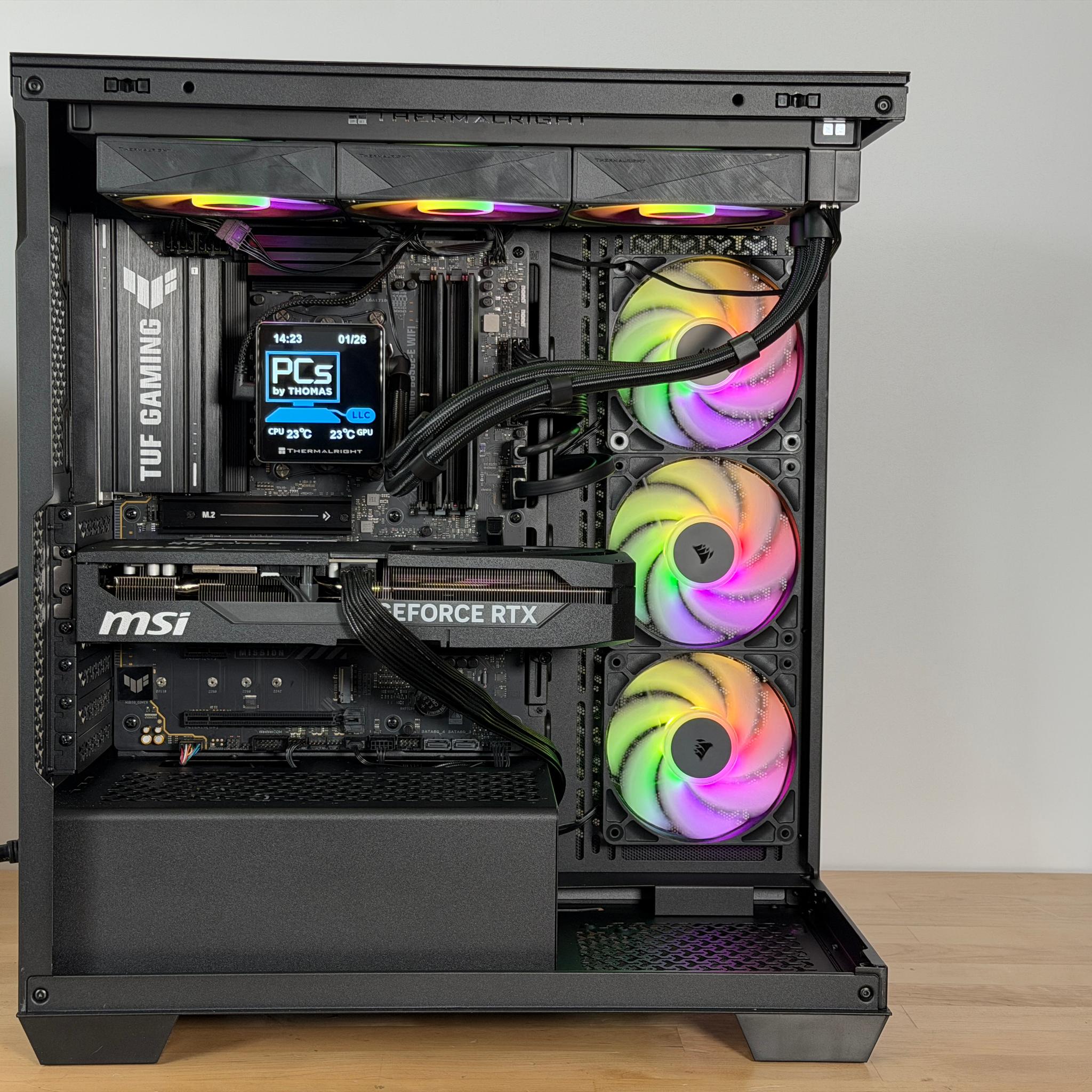 RTX 5080 Ryzen 7 7800x3d Gaming PC