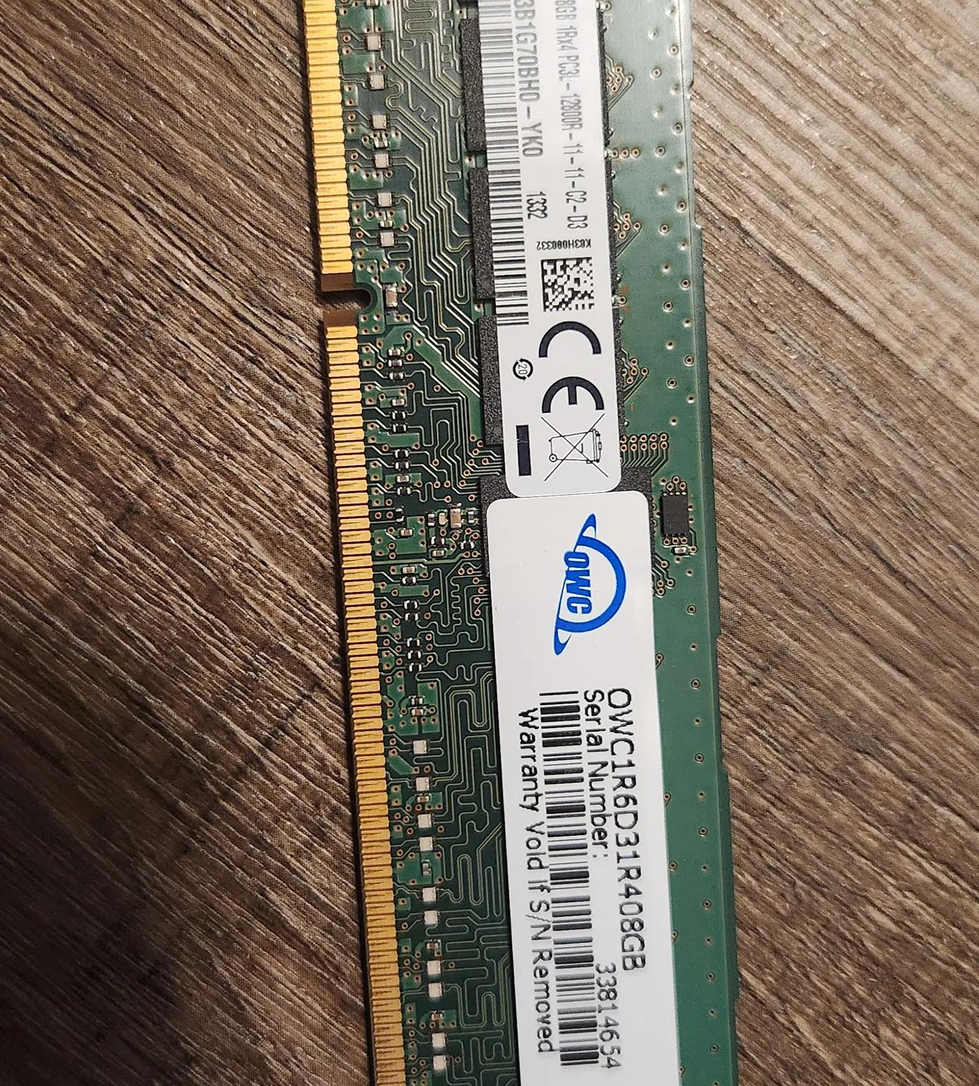 Samsung 4x8gb kit of ecc 1600mhz ddr3 ram