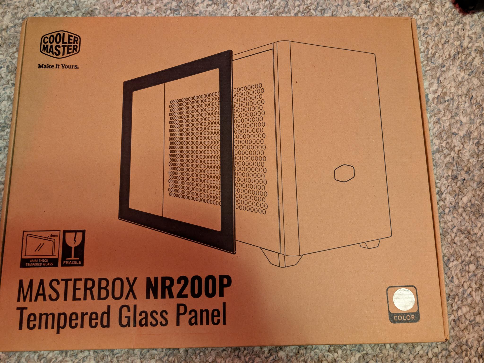 Cooler Master Masterbox NR200P Tempered Glass Panel