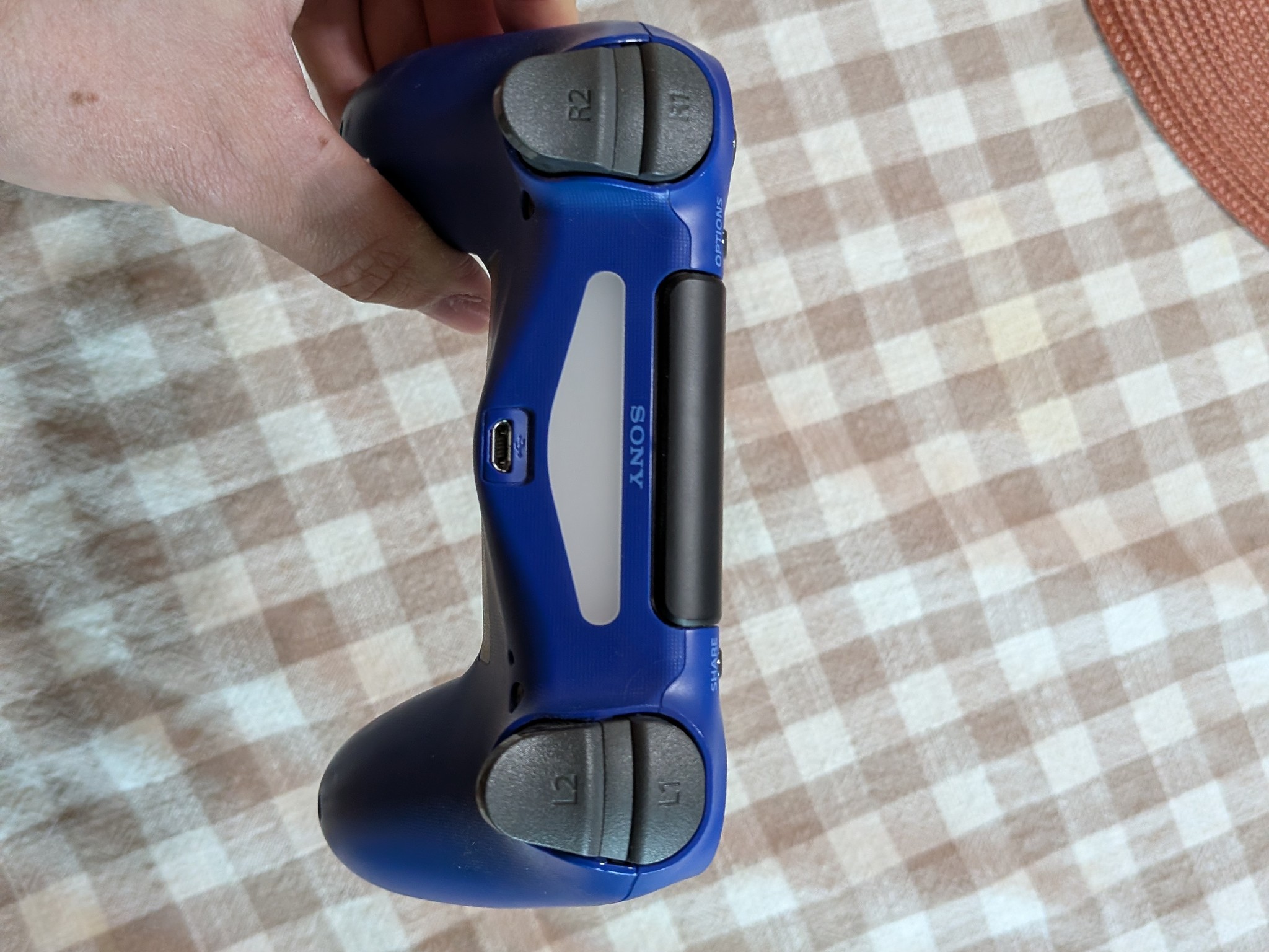 PS4 Dualshock Days of Play Limited Edition Controller. Blue and Gold.