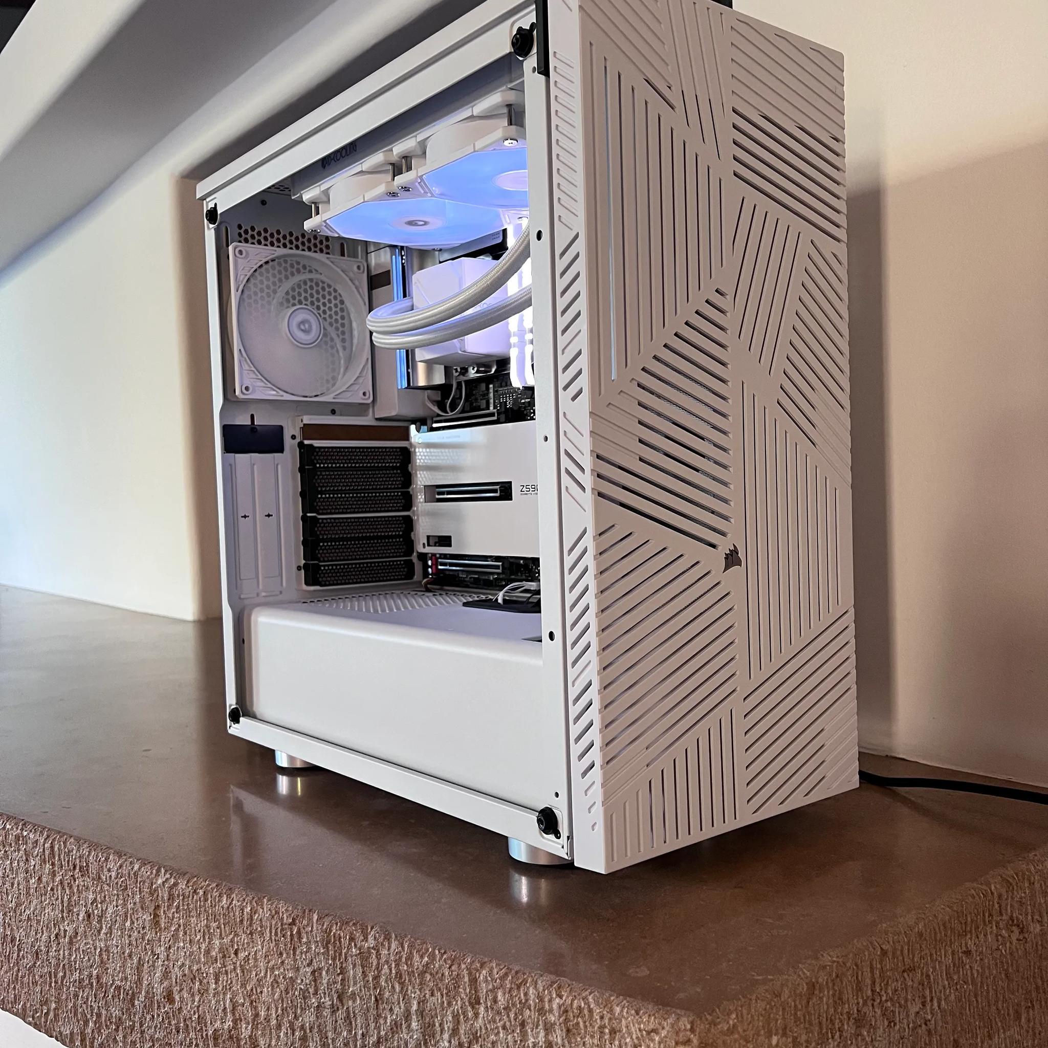 🤍 Minimal White PC Build | Intel i7-10700K 🤍