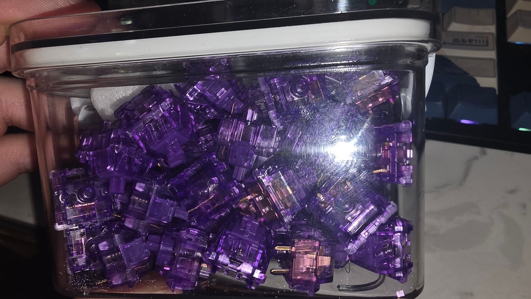Chosfox poison gas v2 tactile switches | Jawa