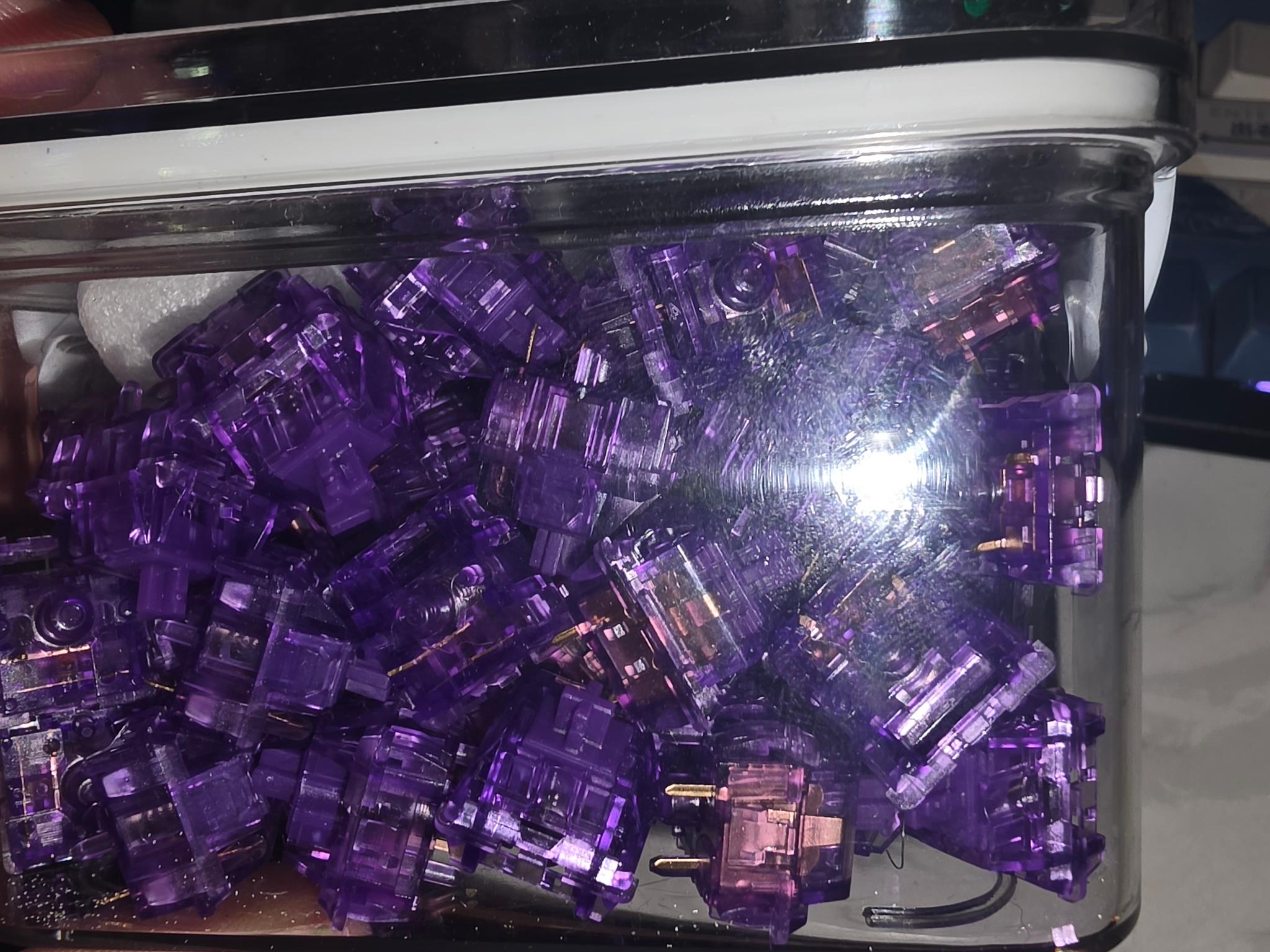 Chosfox poison gas v2 tactile switches