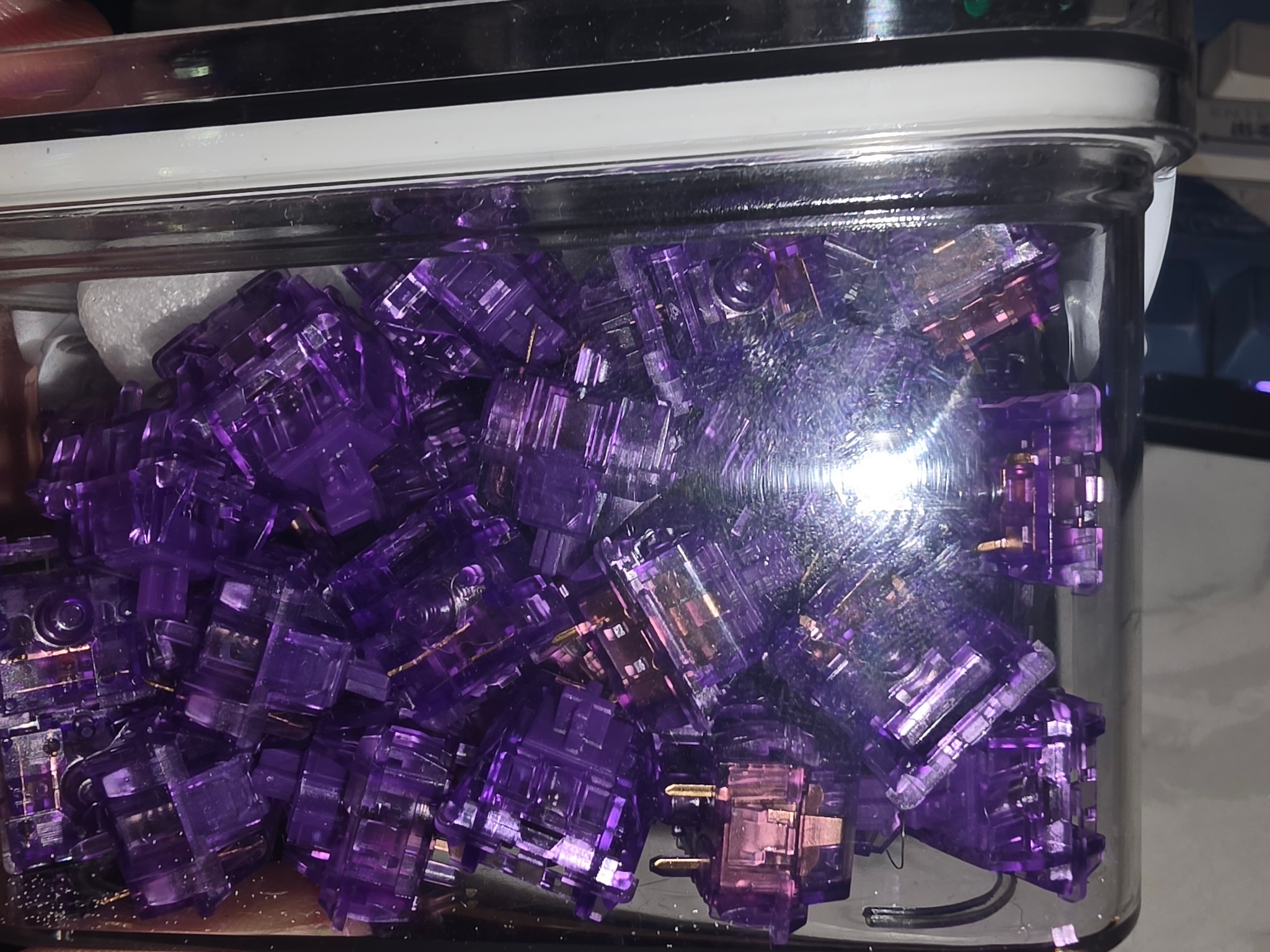 Chosfox poison gas v2 tactile switches